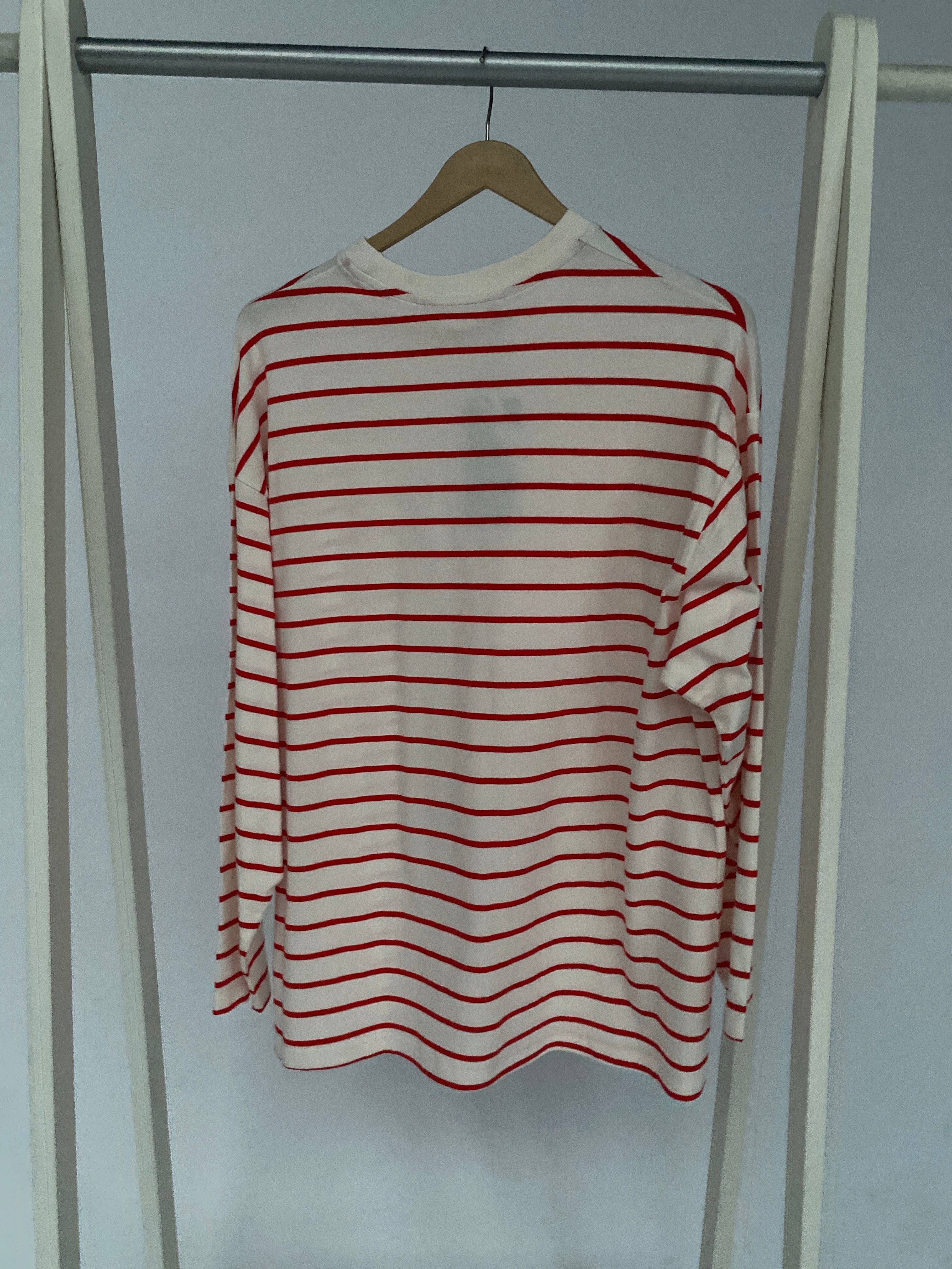 Oversize gestreifte Tunika