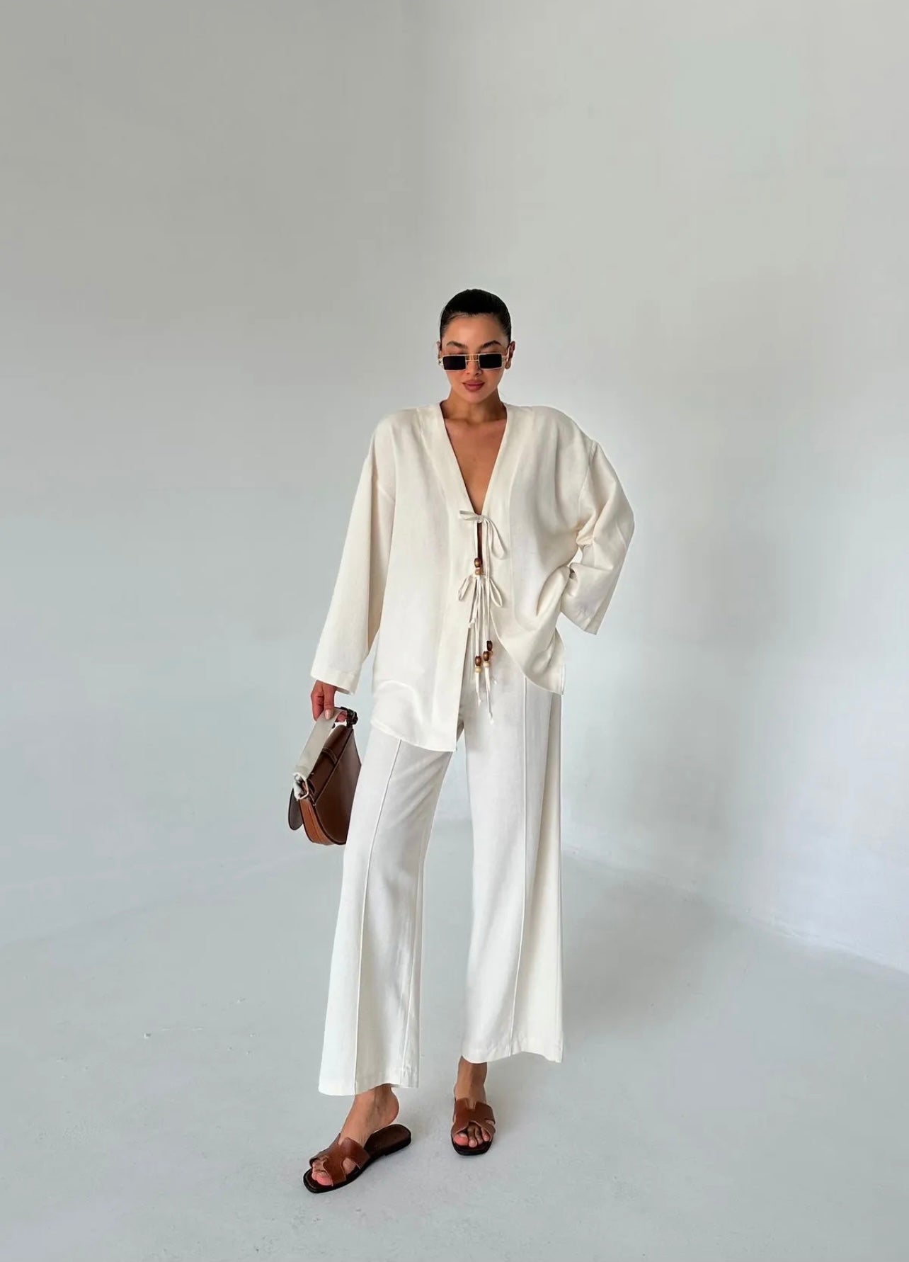 Kimono Set mit Bindebänder