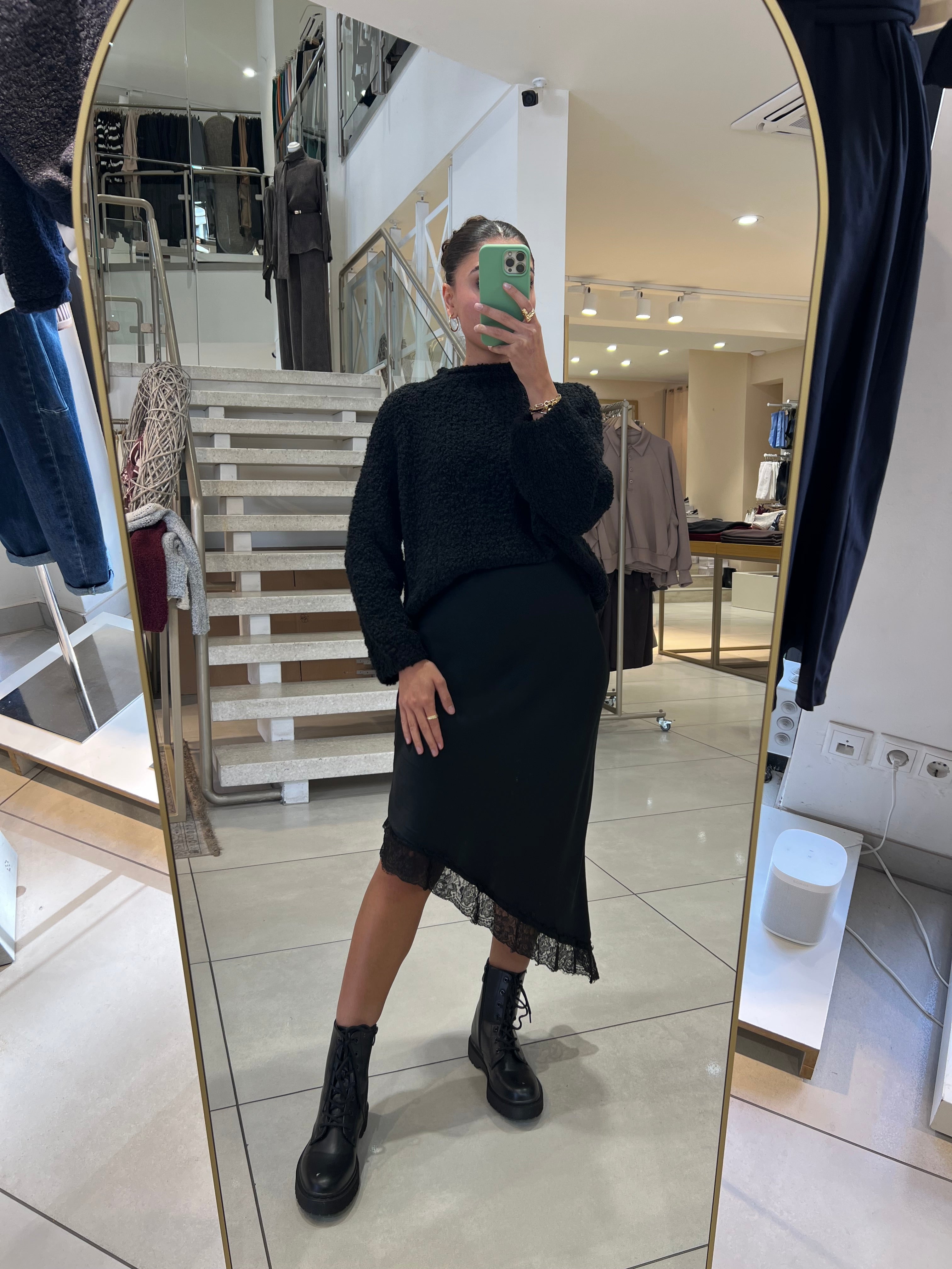 Rock mit Spitze asymmetrisch