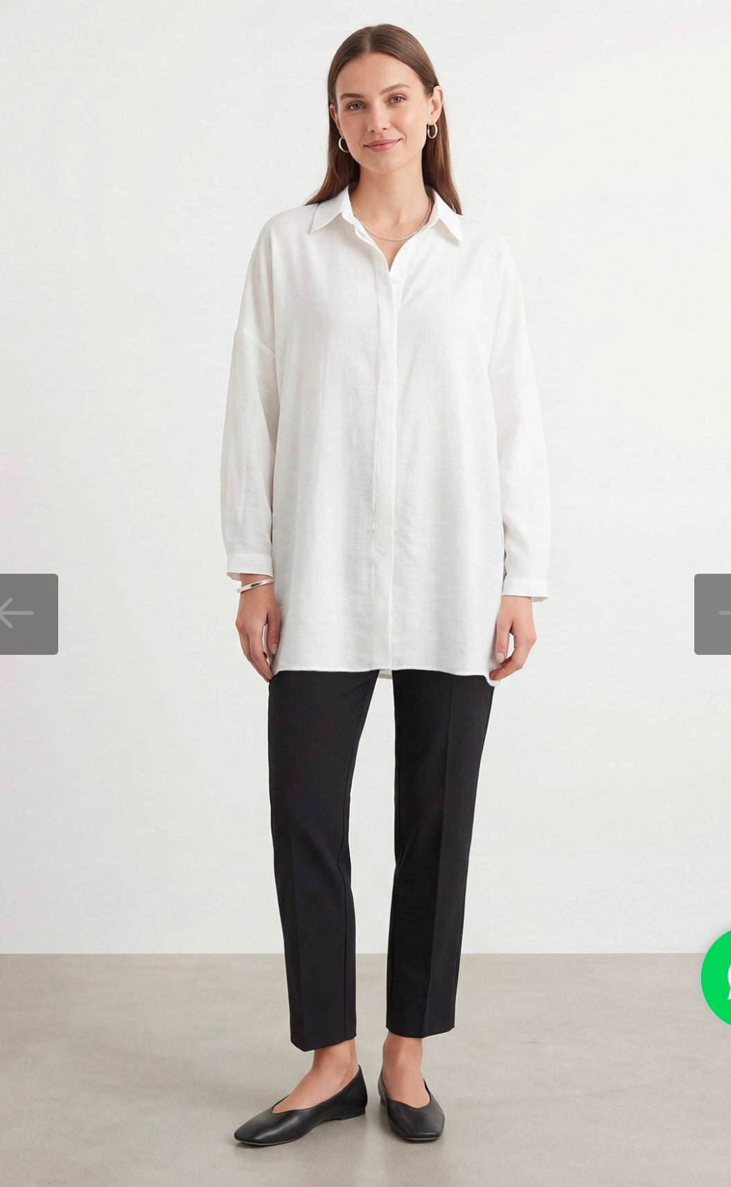 Elegante Oversize Bluse