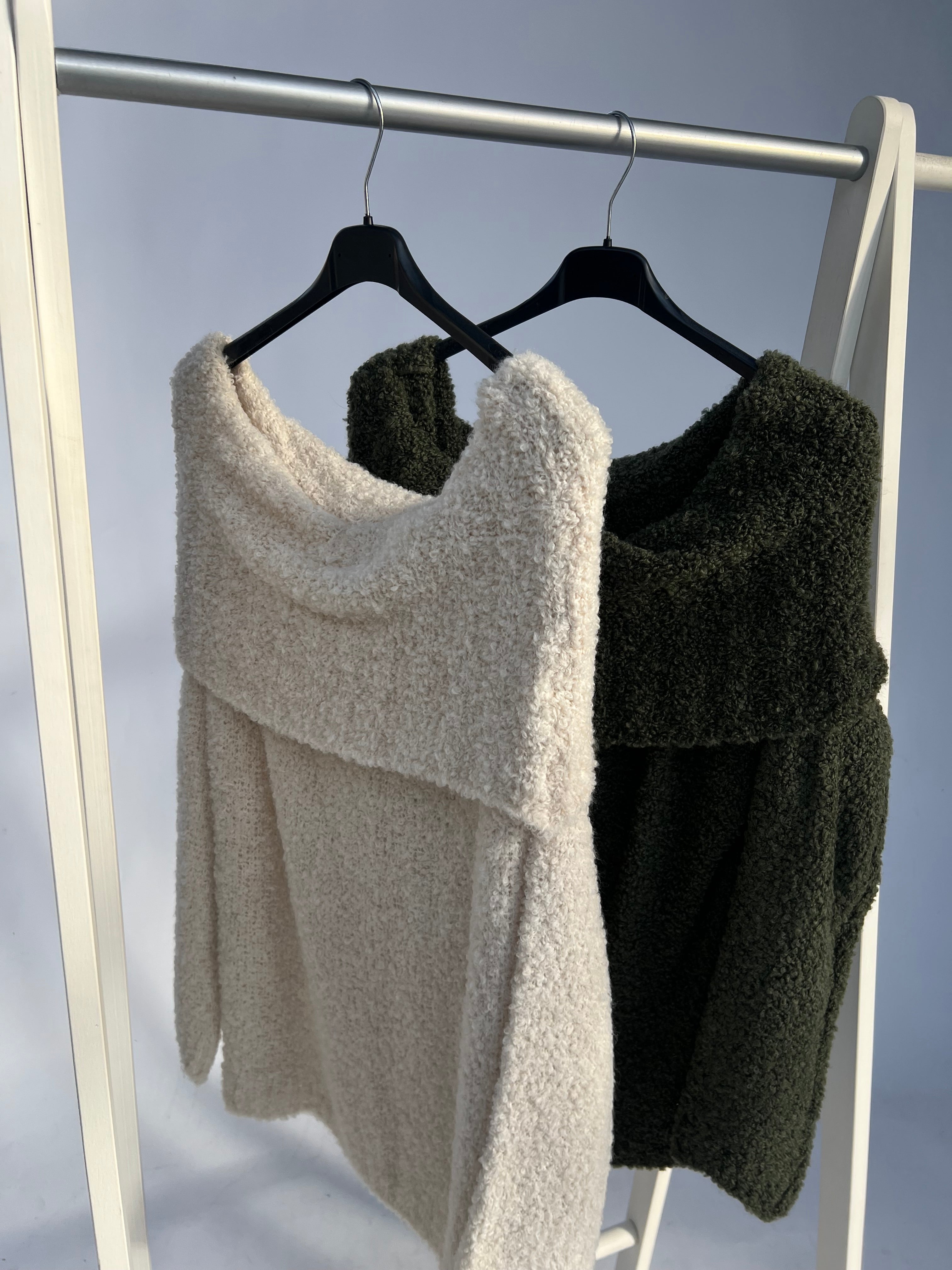 Off-Shoulder Pullover