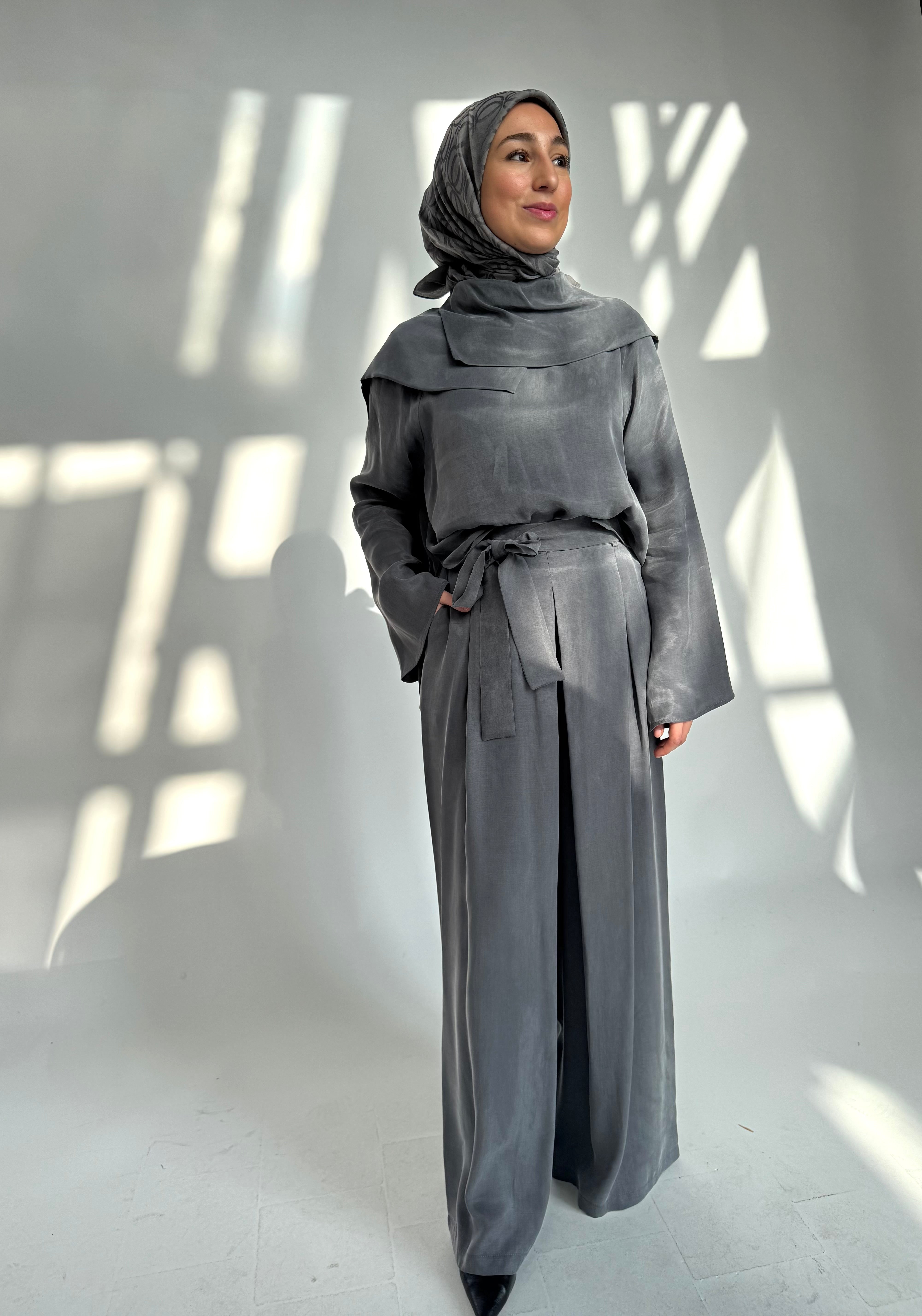 Queen Zweiteiler aus Seide