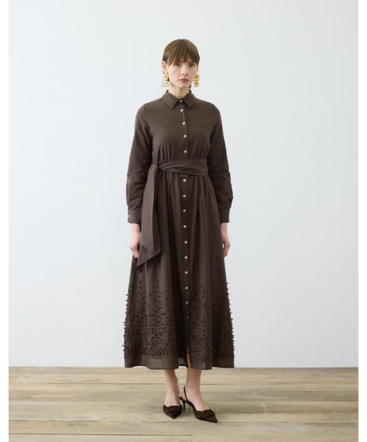 Melissa Brode Kleid Braun