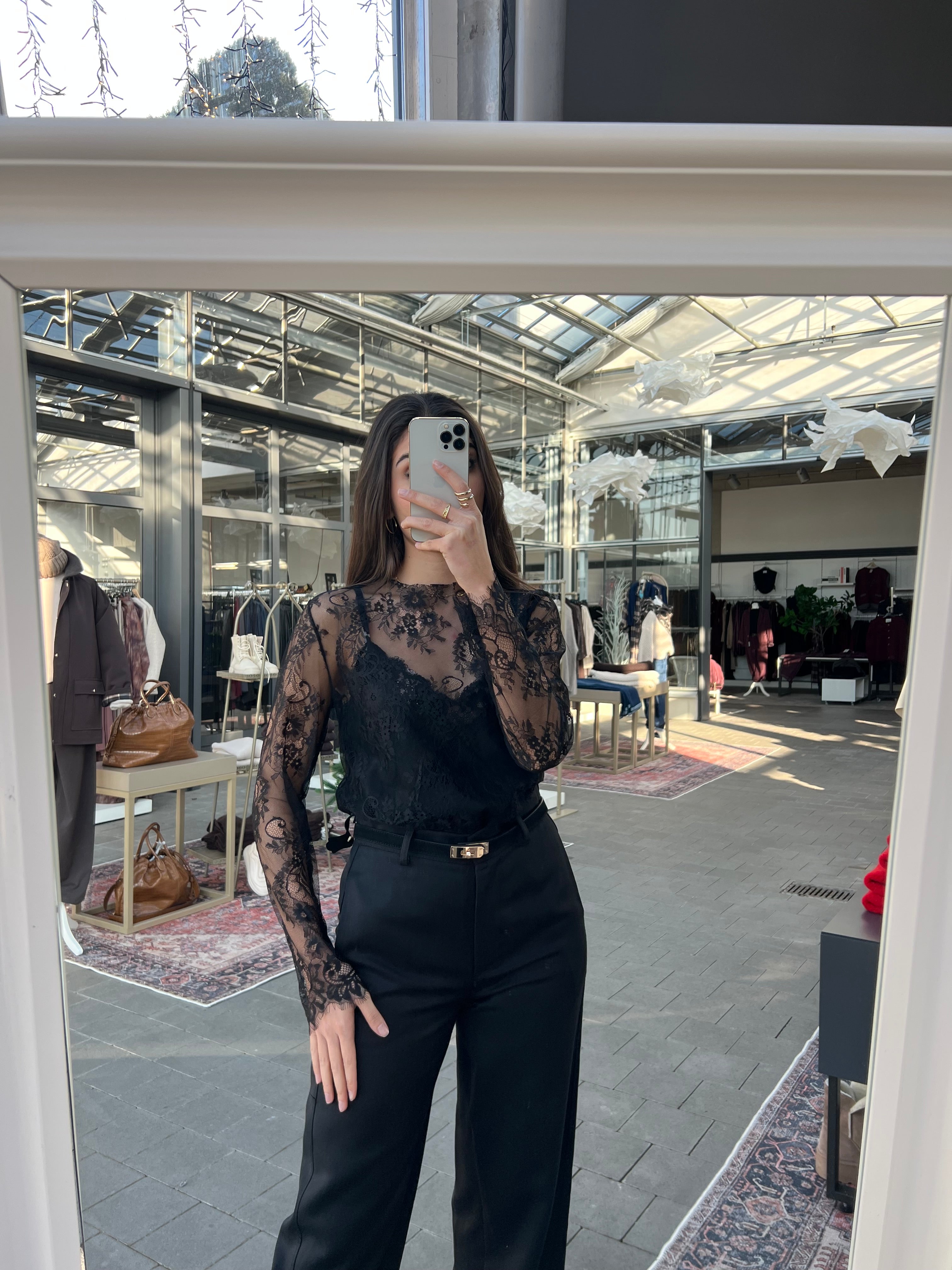 Transparent Oberteil Neli