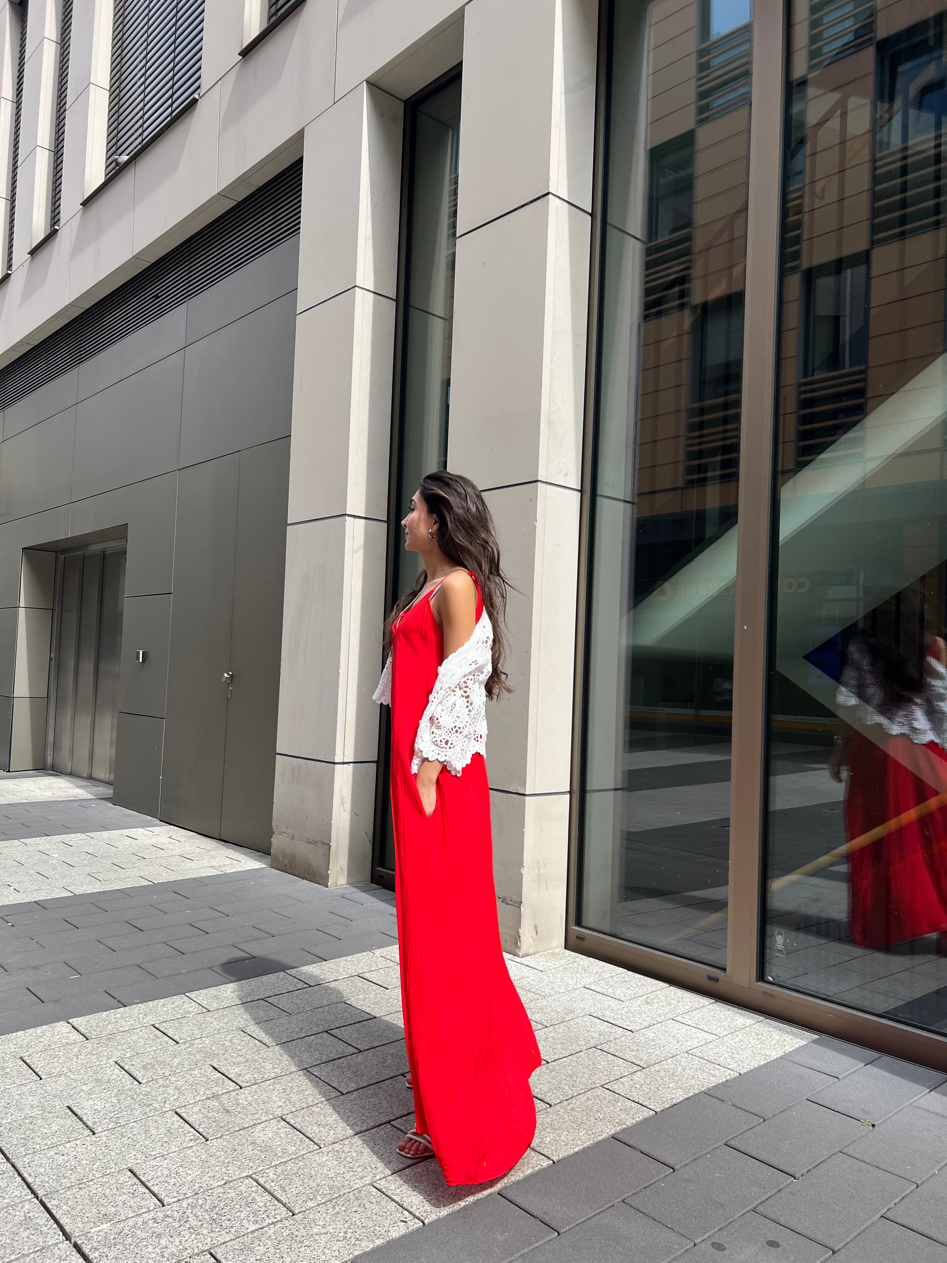 Maxikleid mit Trägern