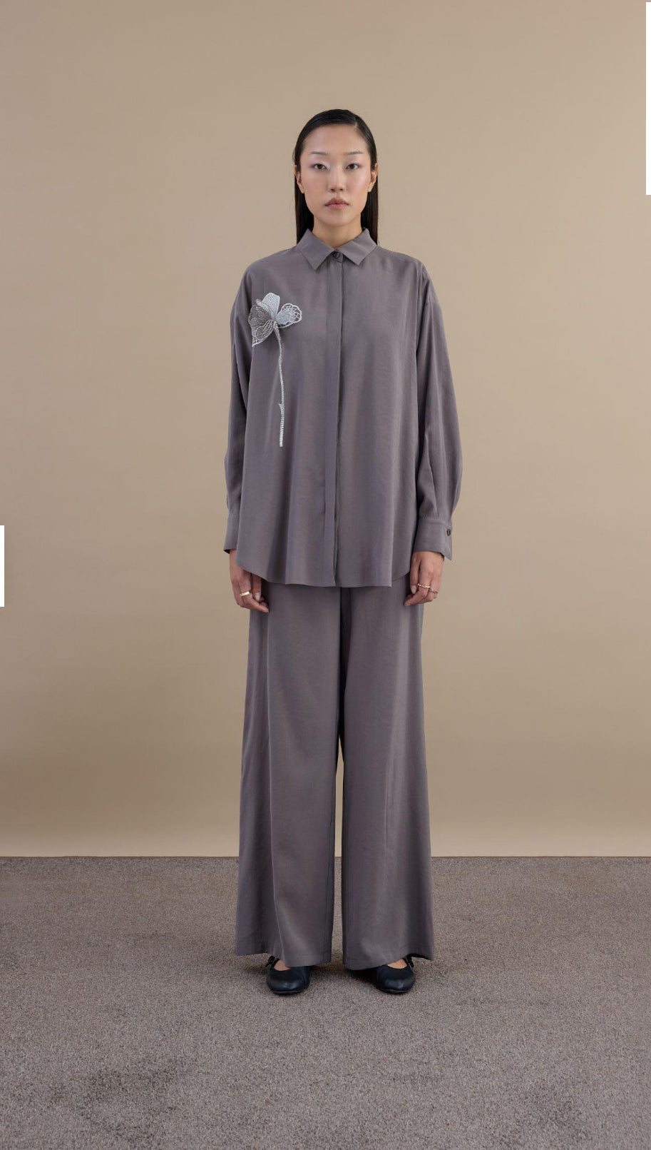 Almarwah Zweiteiler mit Blumen