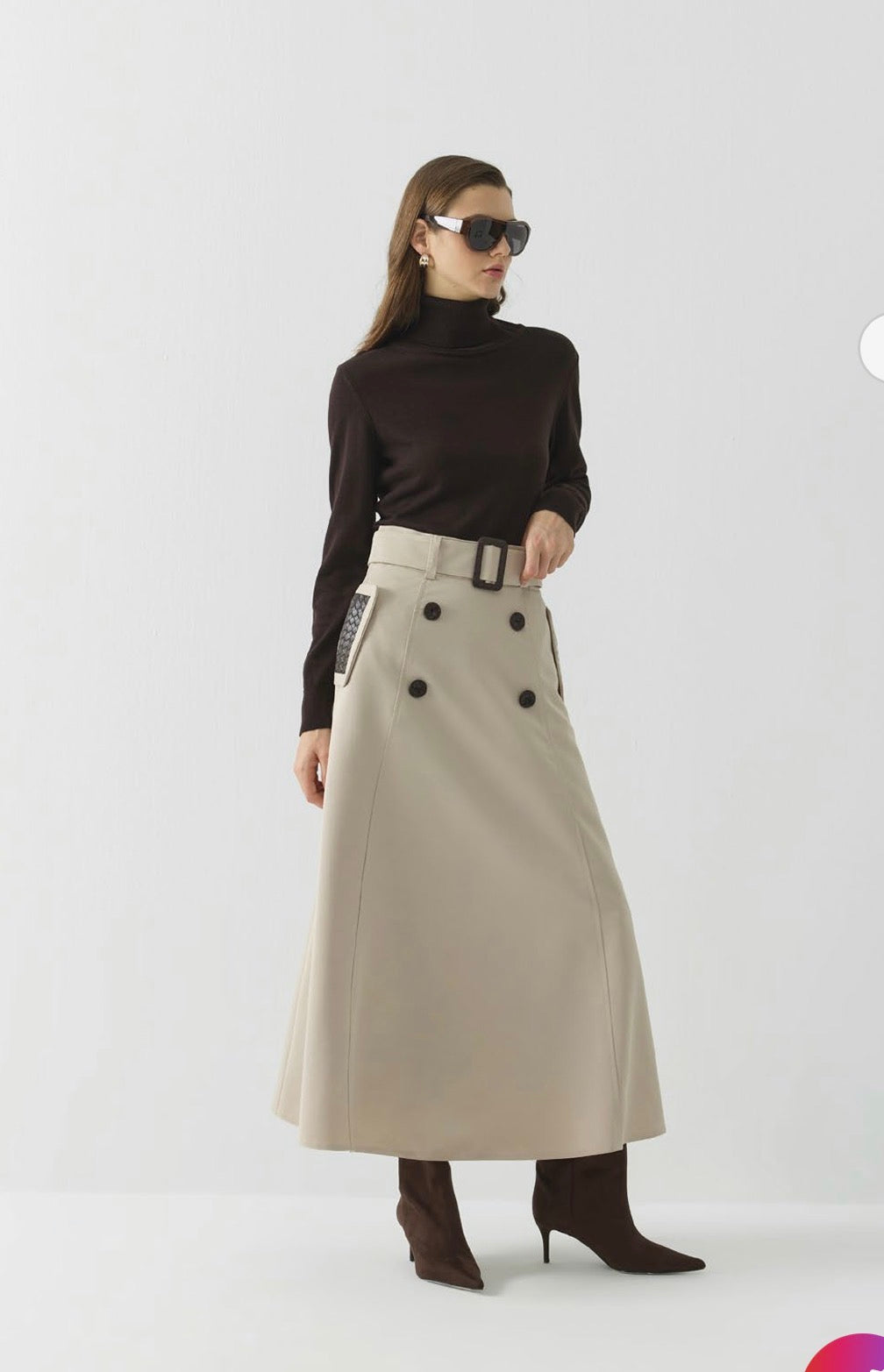 Clande Amira Trench-Zweiteiler