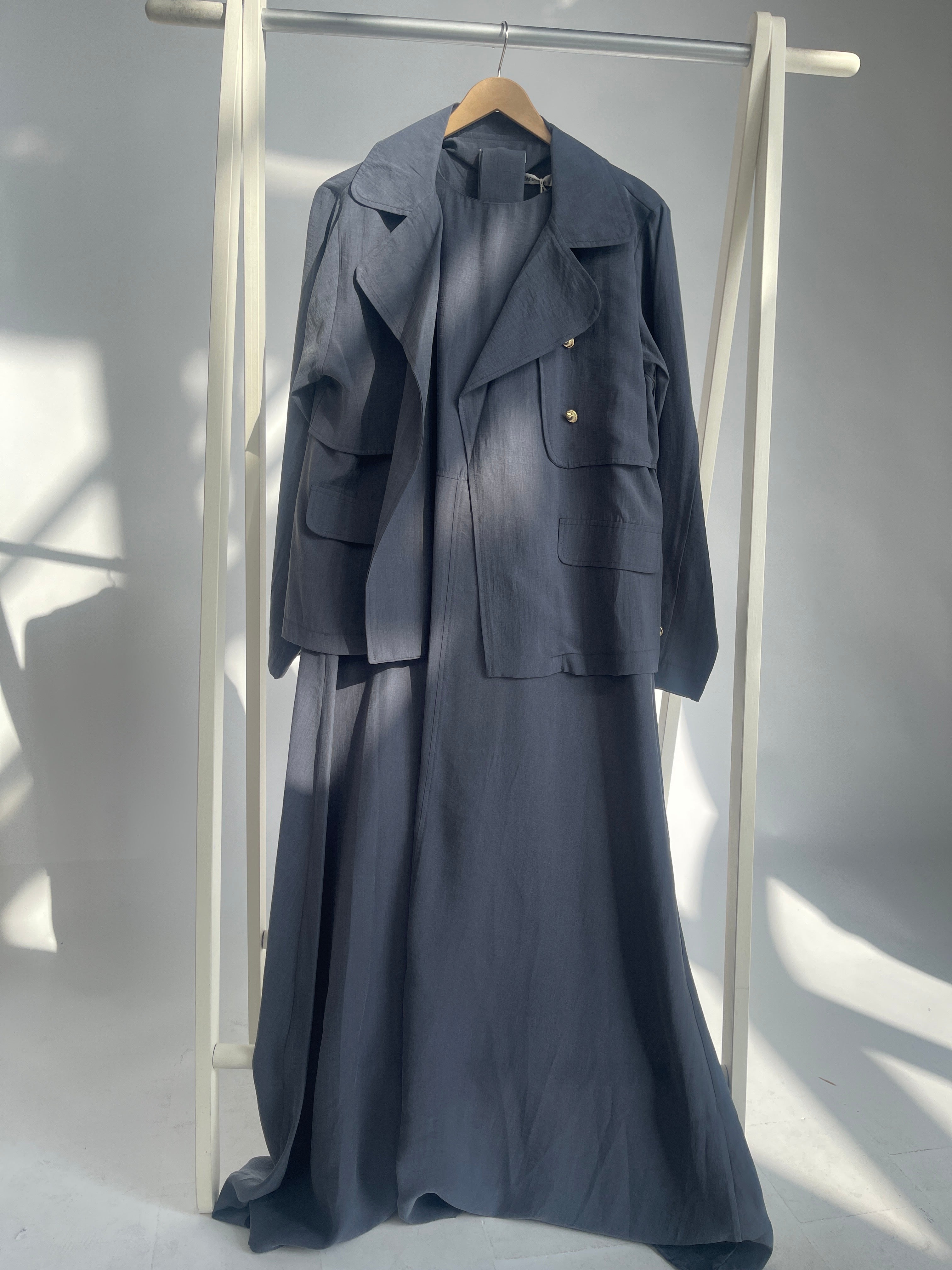 Zweiteiler Kleid mit Jacke