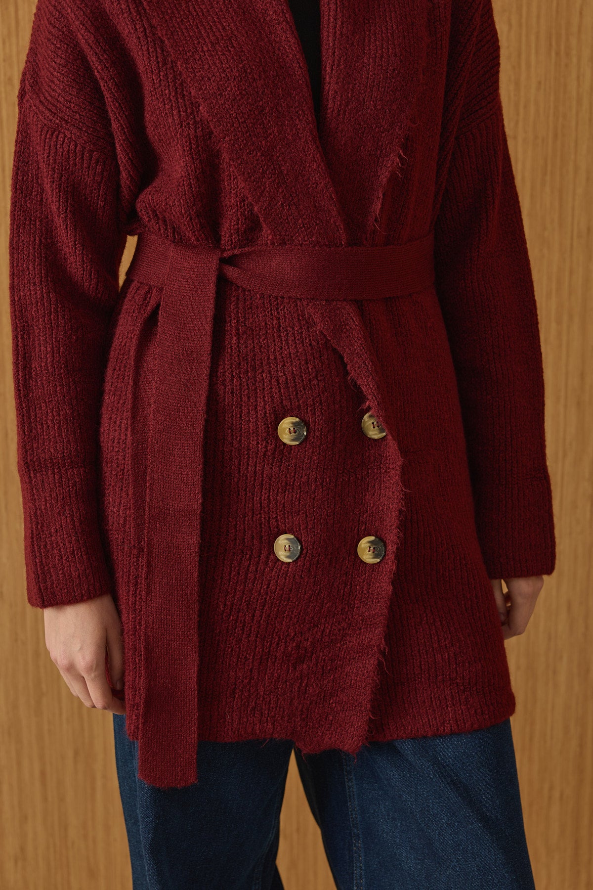 Noe Cardigan mit Schalkragen