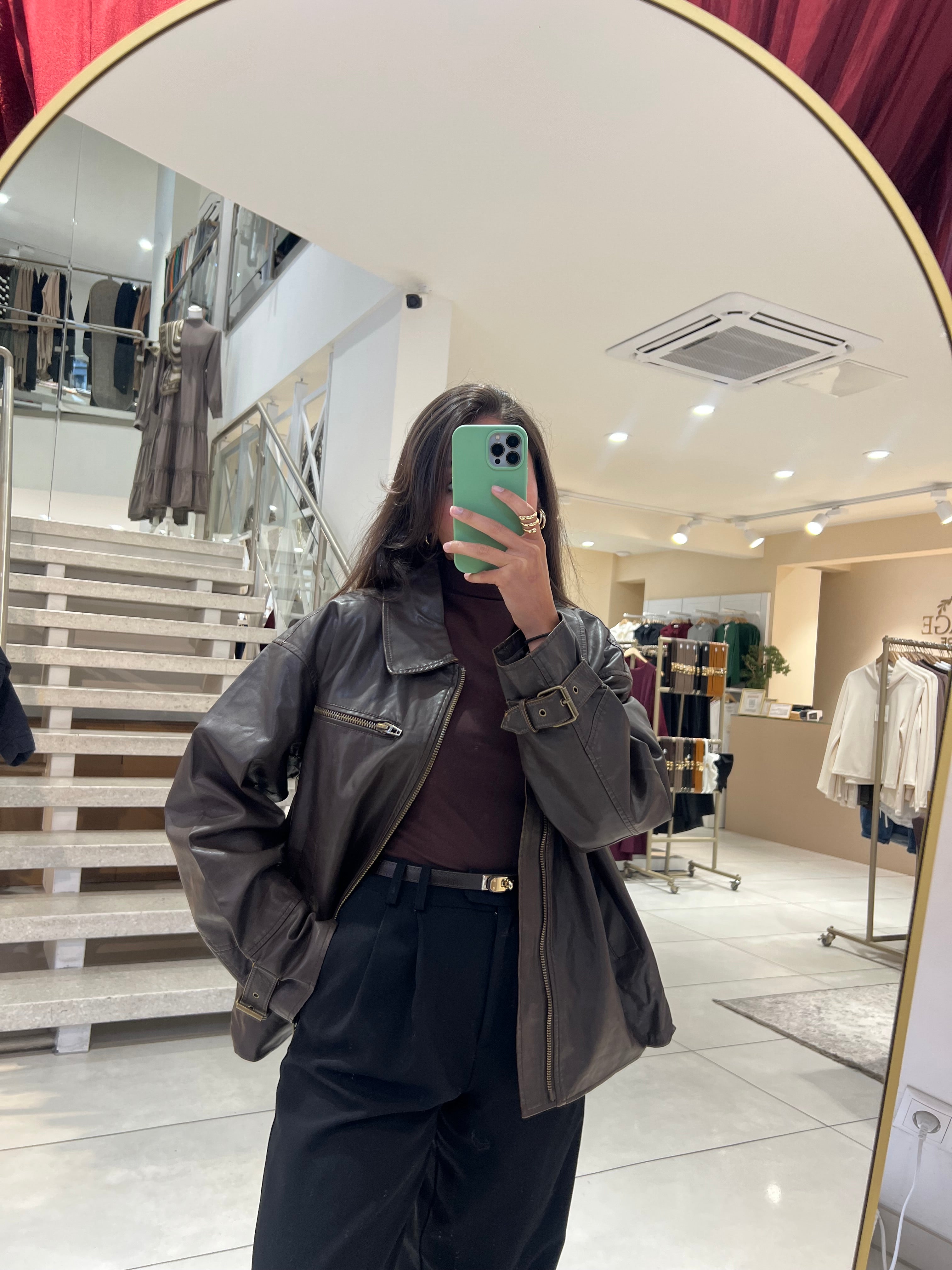 Jacke Leather Jacket