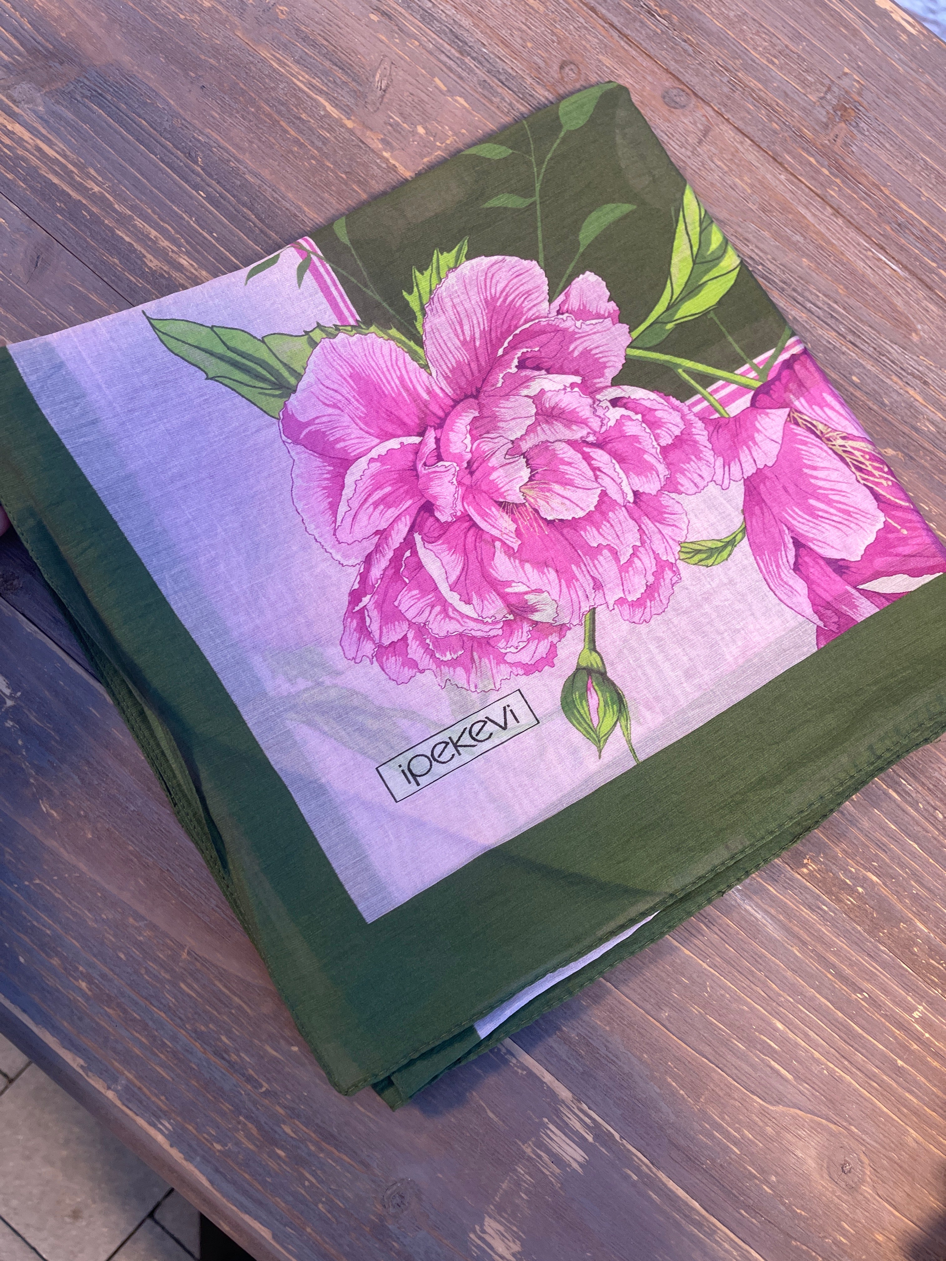 Ipekevi Desenli Tensel Şal