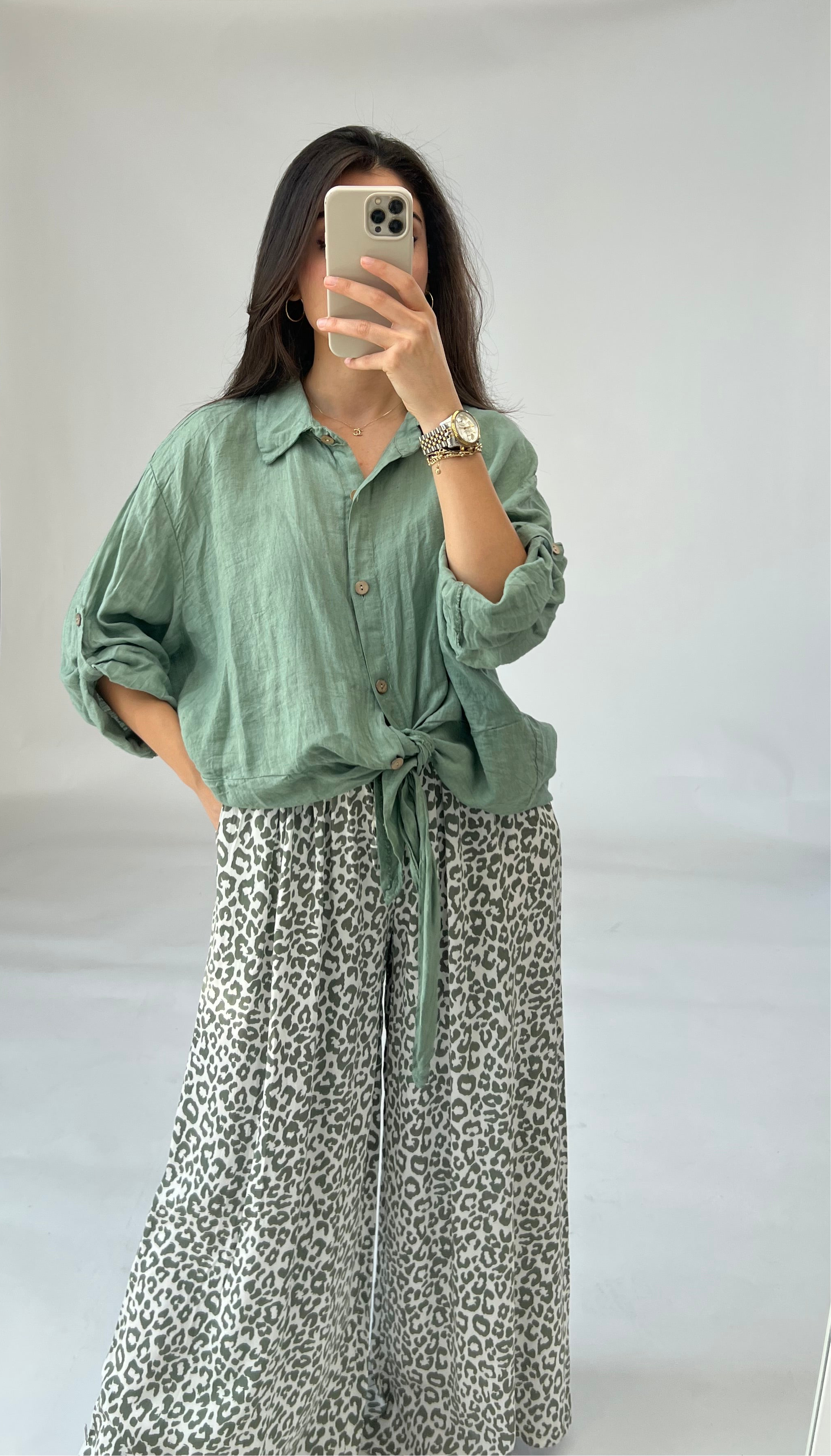 Leinenbluse Lena