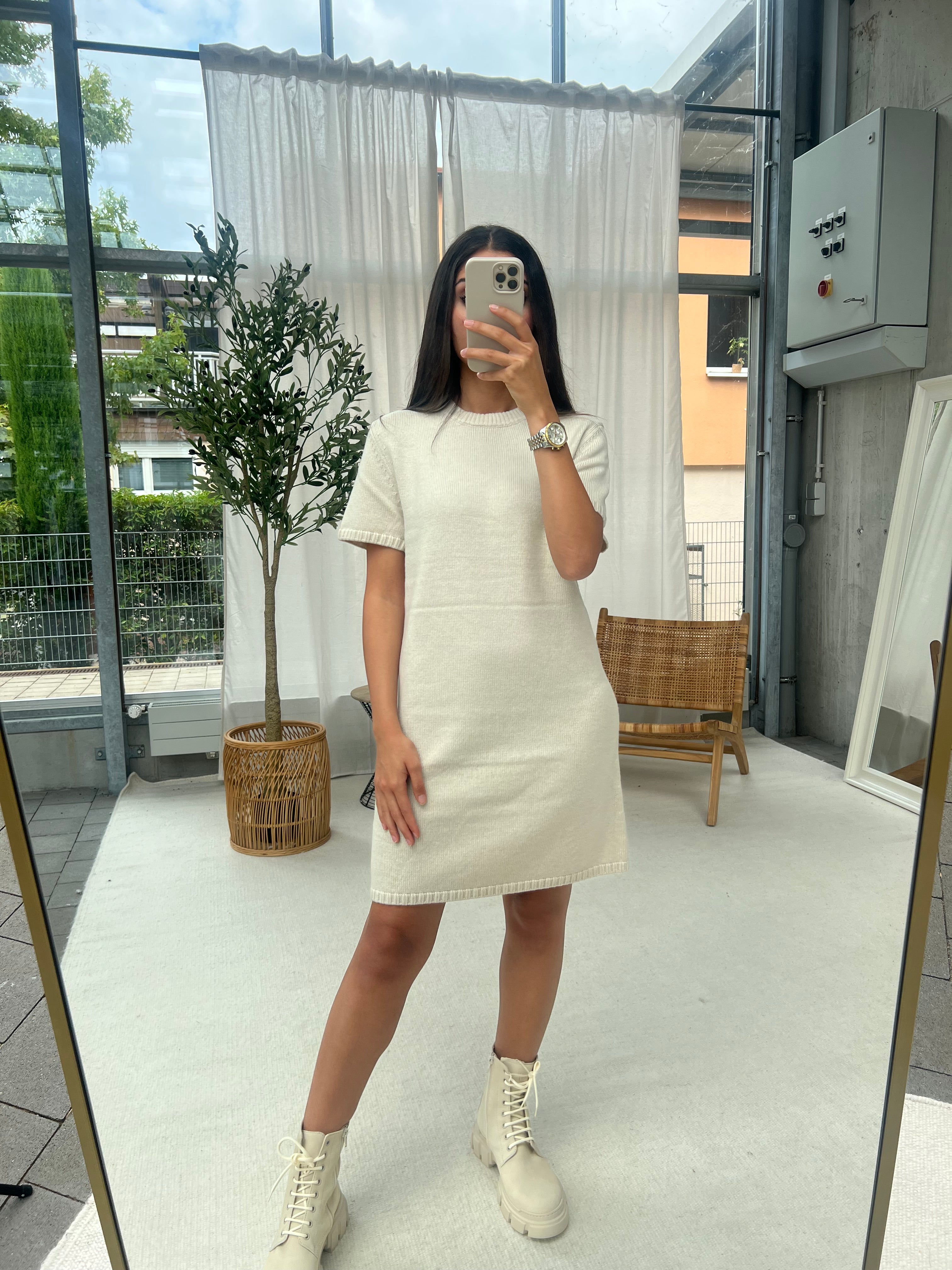 Strick Kleid