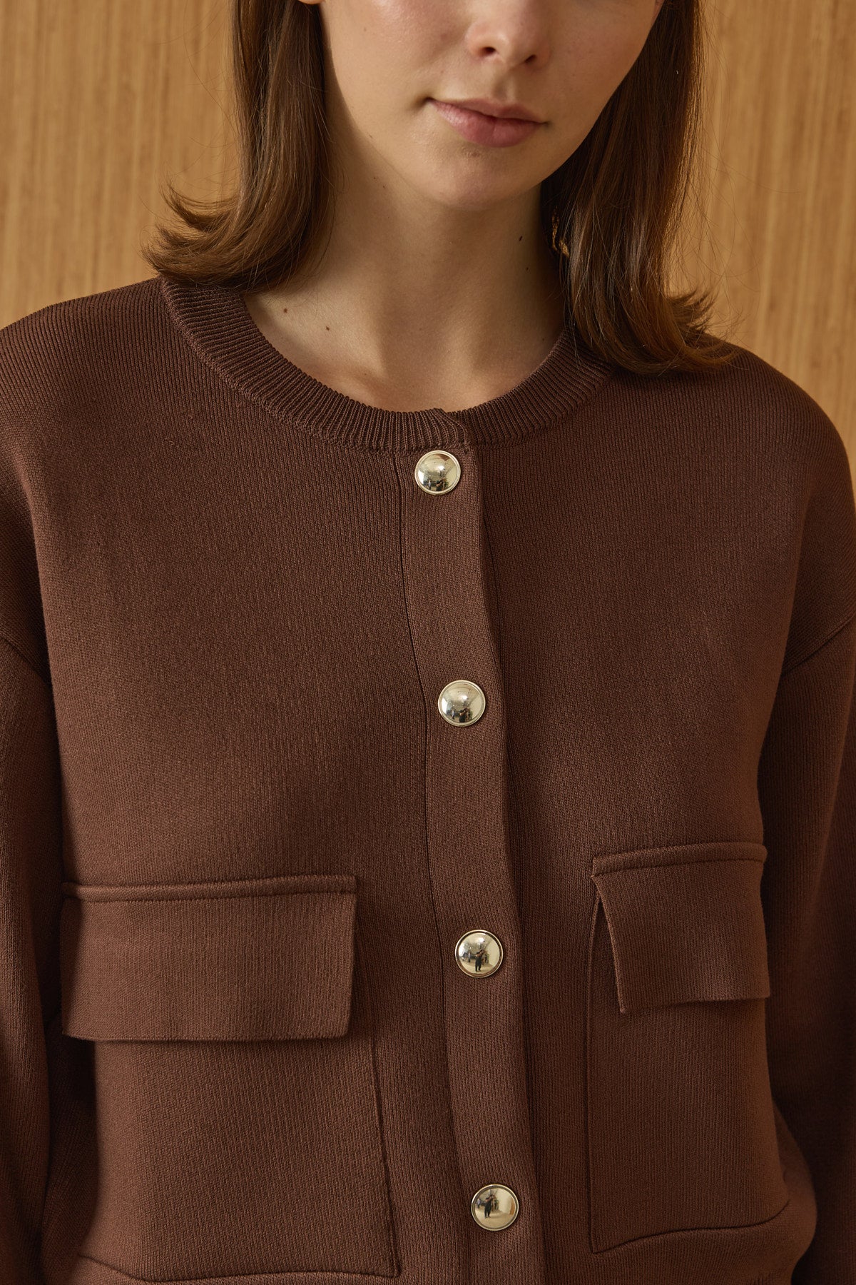 Forma kurze Strickjacke
