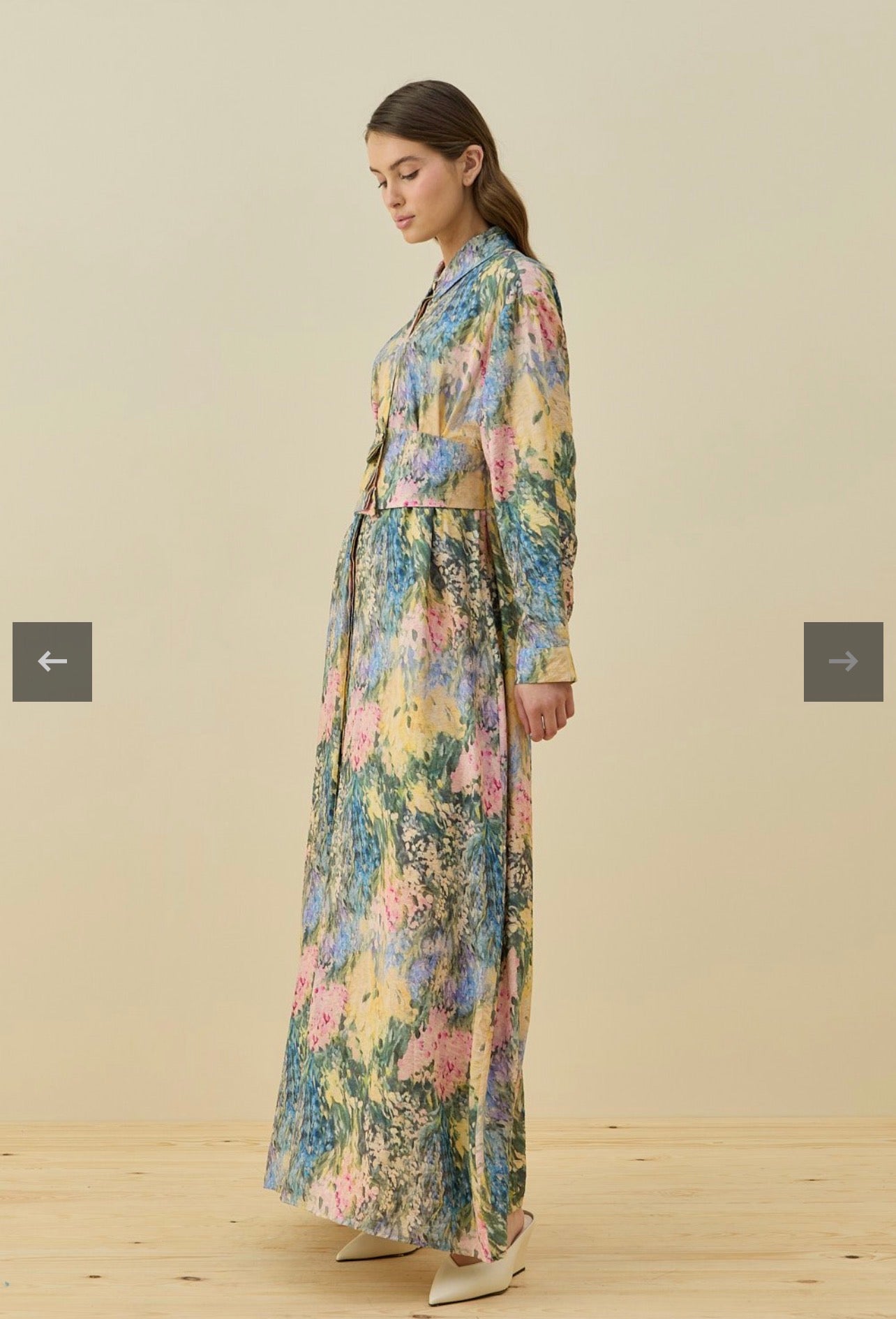 Rennes Kleid mit Blumen