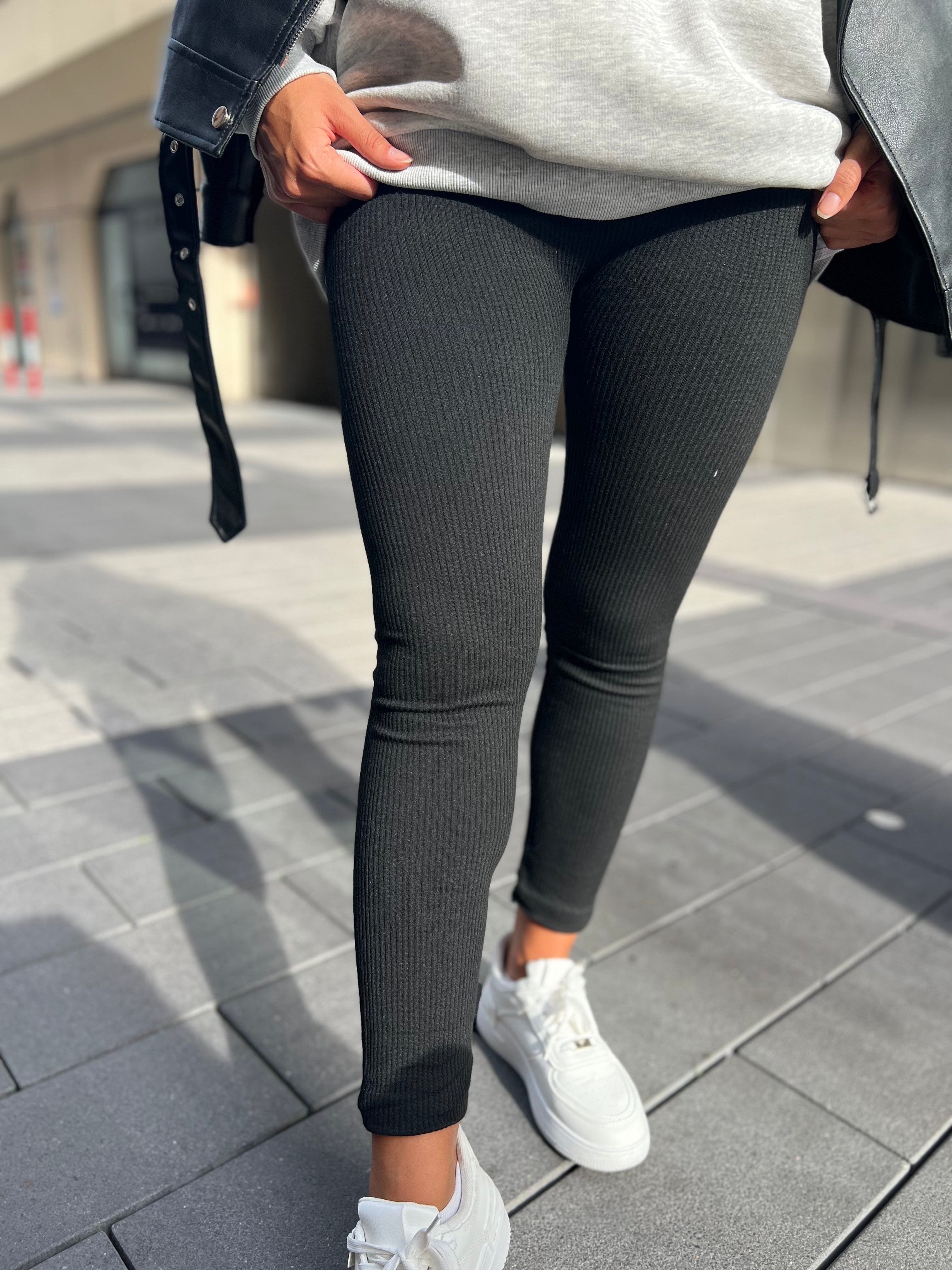 Fleece-lined leggings