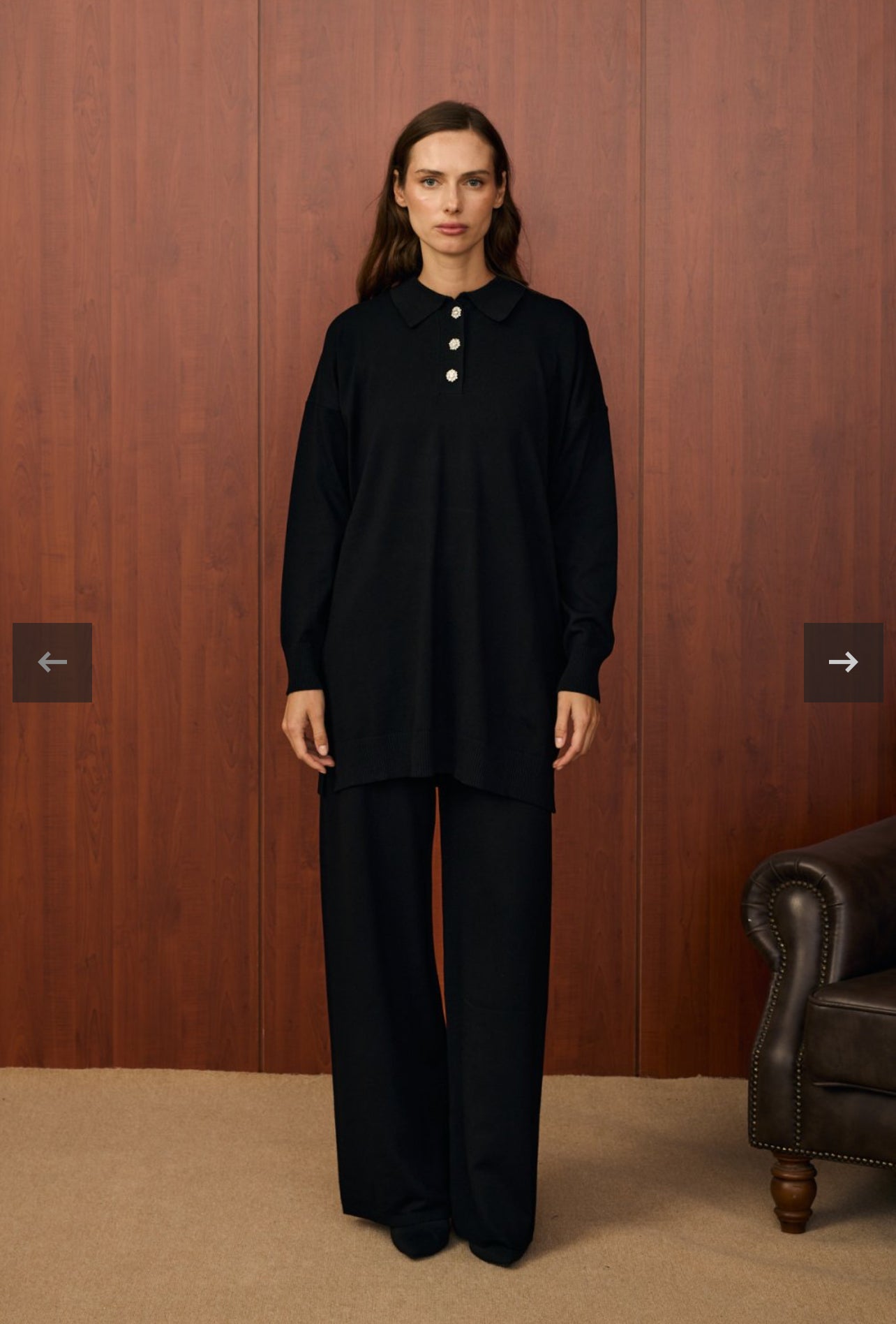 Paris Strick Zweiteiler