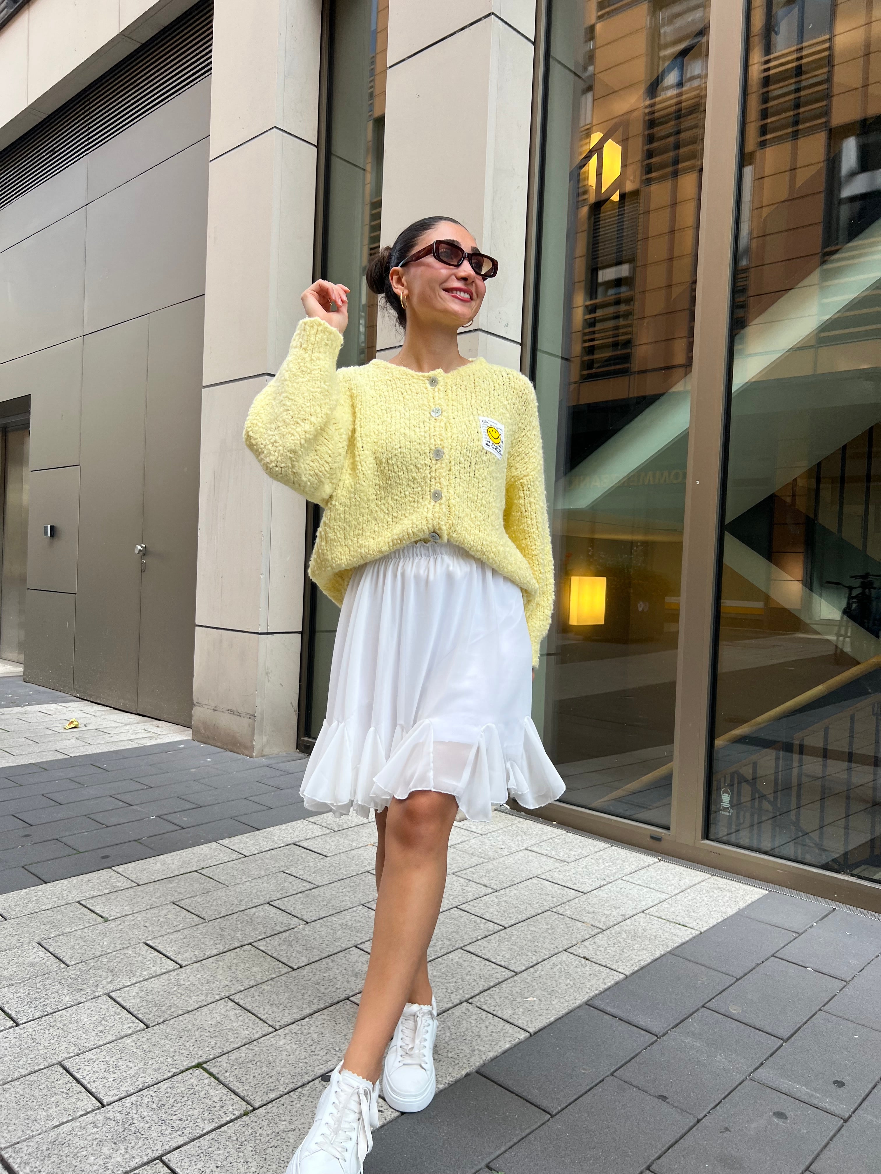 Smiley Cardigan