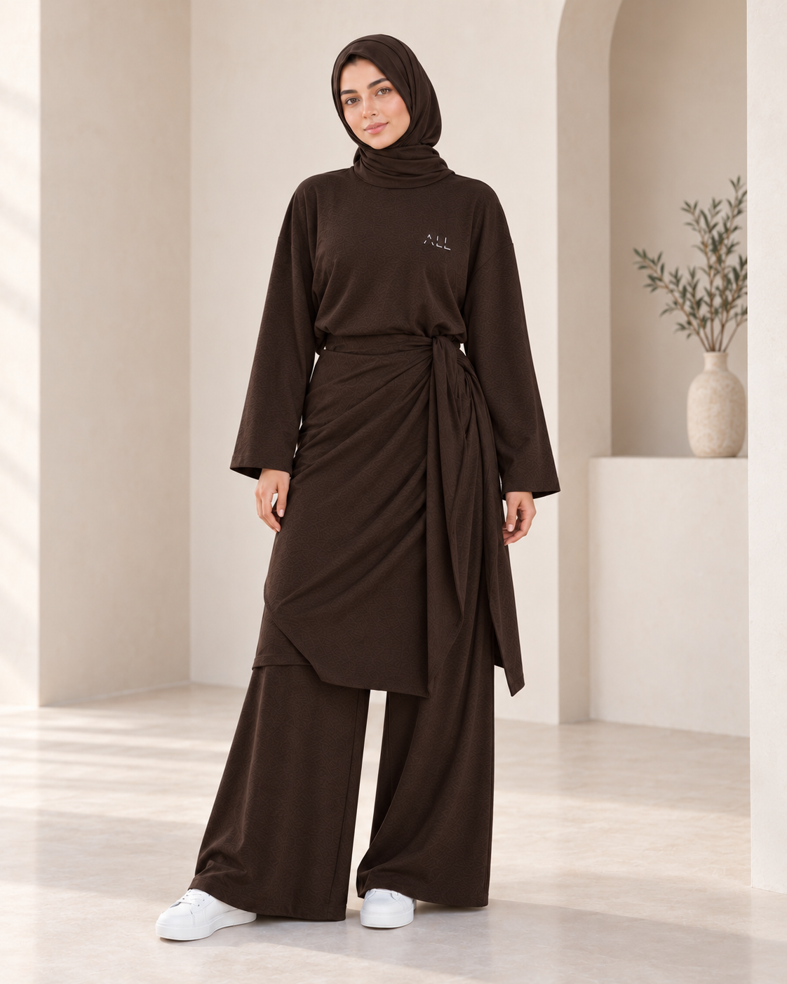 Exclusiver Sportanzug mit Hijab