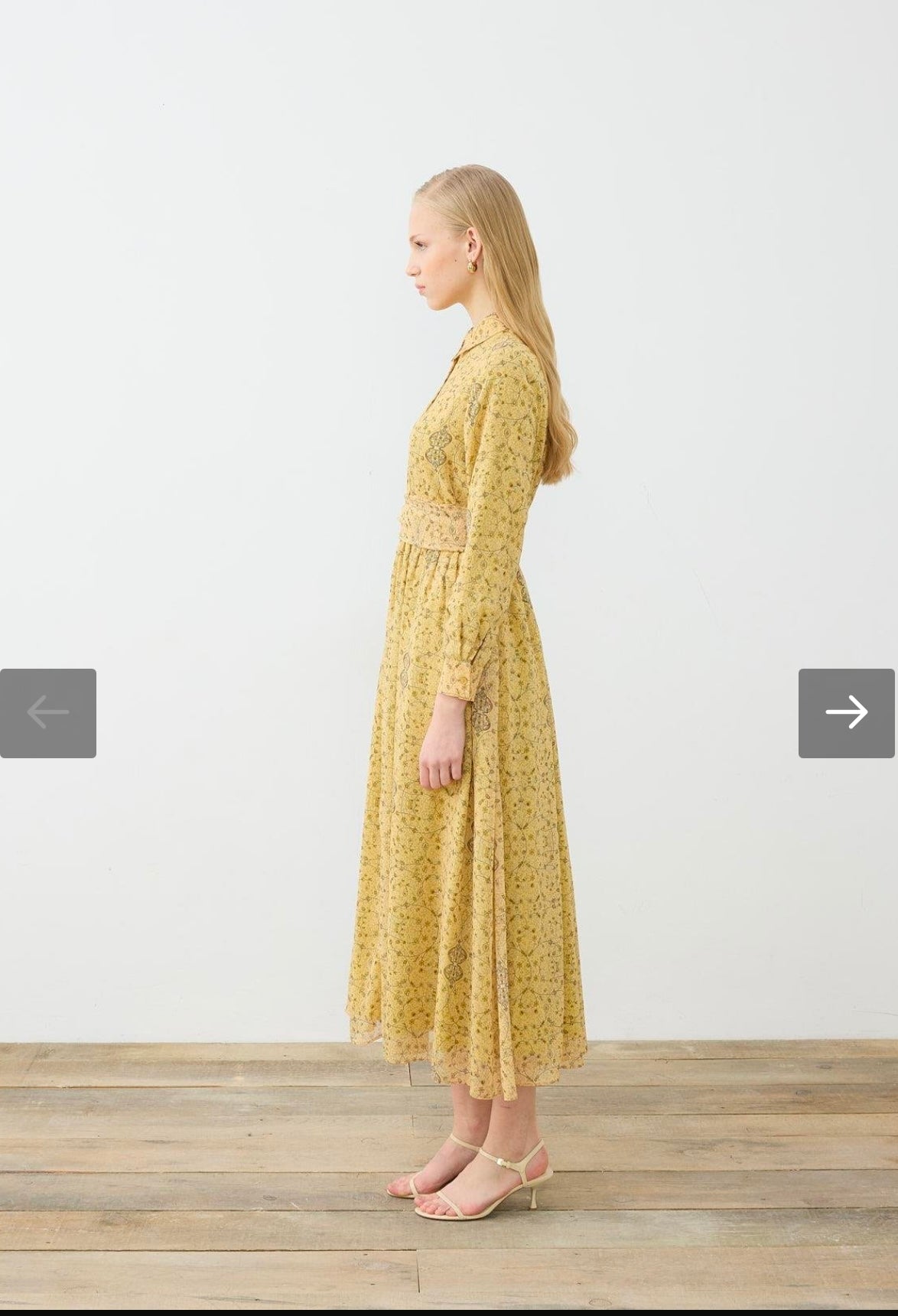 Spring Chiffon Kleid