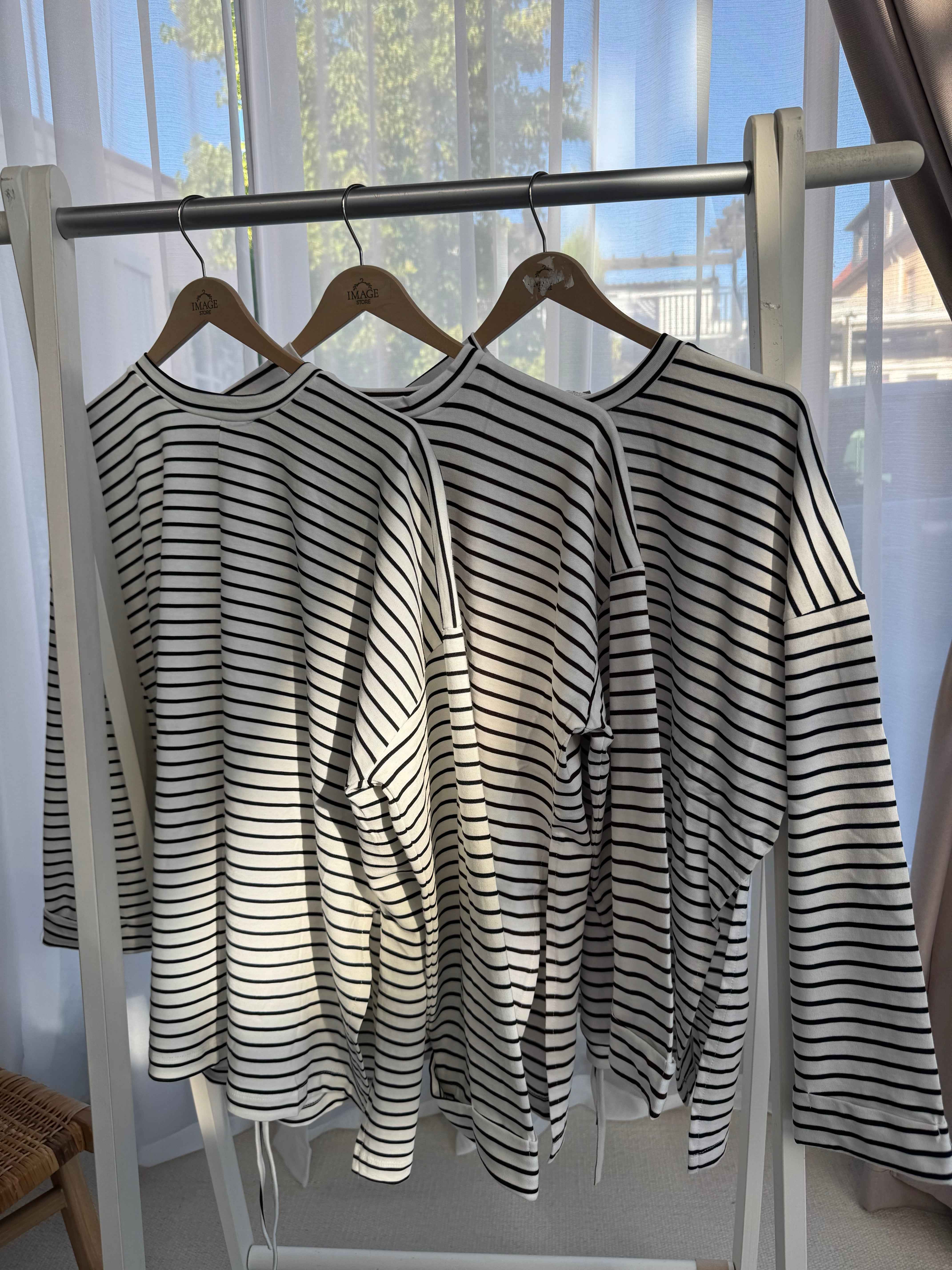 Longshirt Gestreift