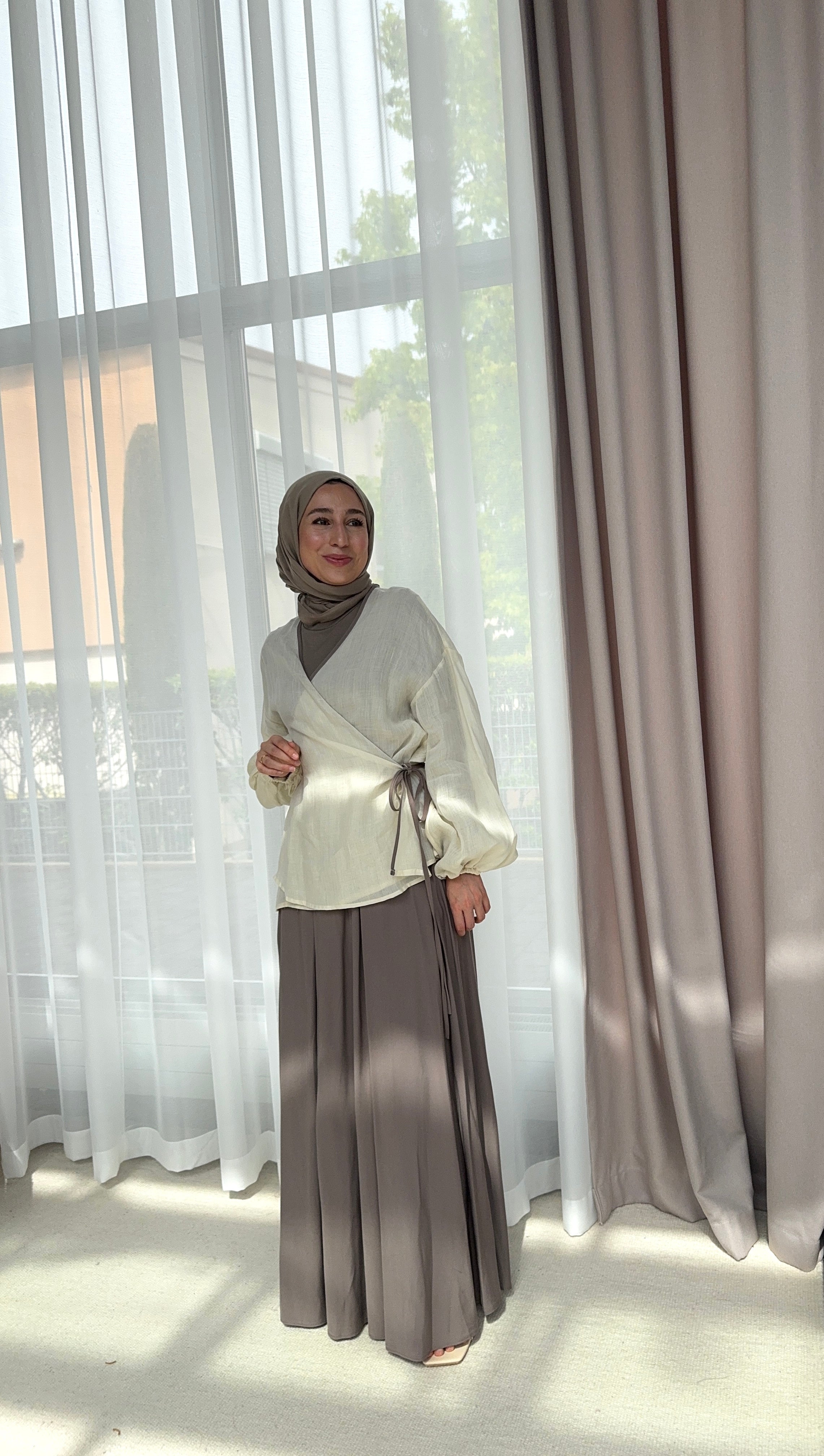 Almarwah Set 3-Teiler mit Rock 202997