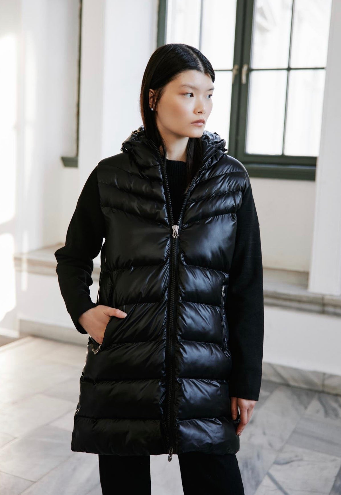 Monaco jacket in black