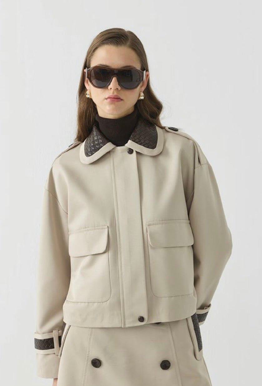 Clande Amira Trench-Zweiteiler