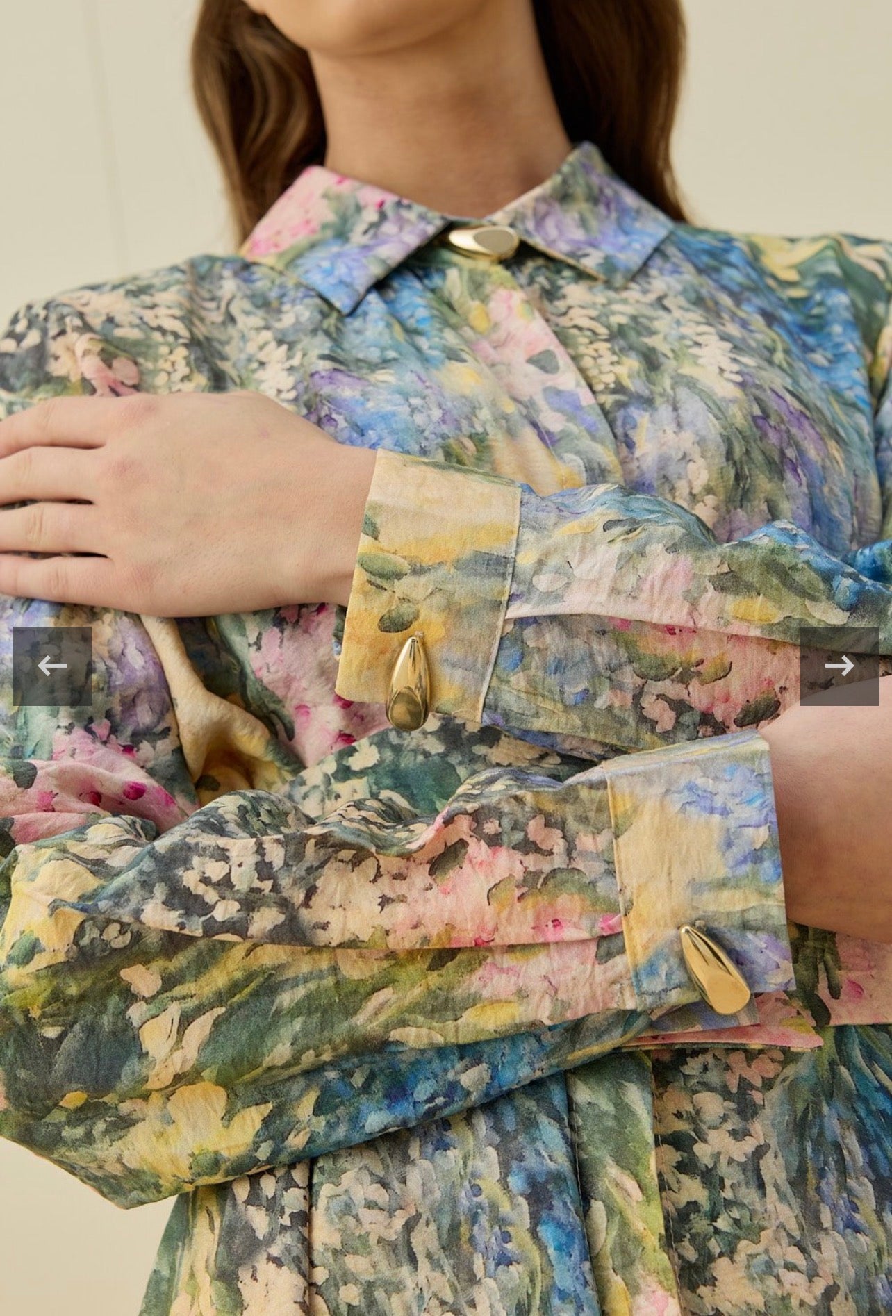 Rennes Kleid mit Blumen