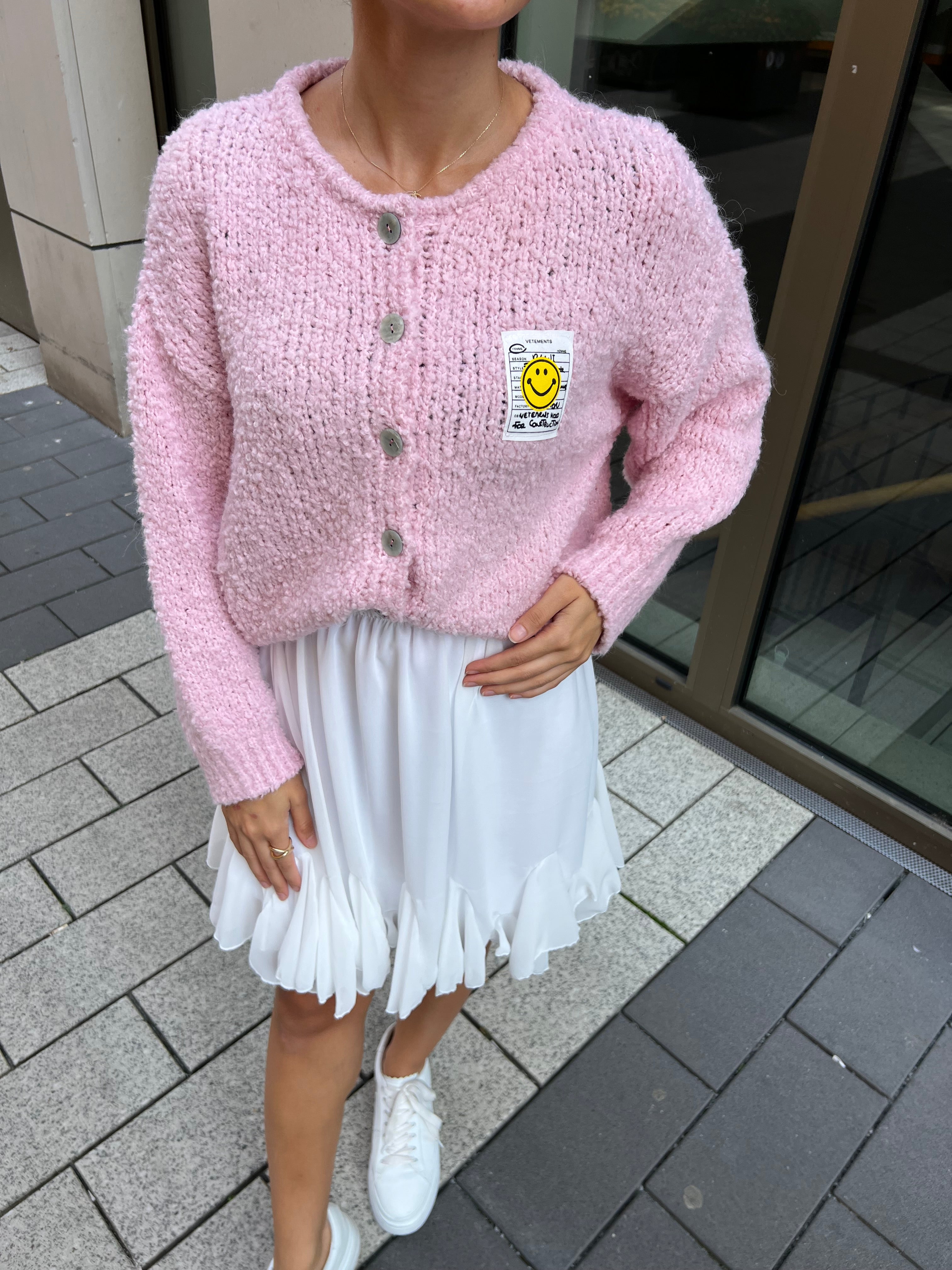 Smiley Cardigan