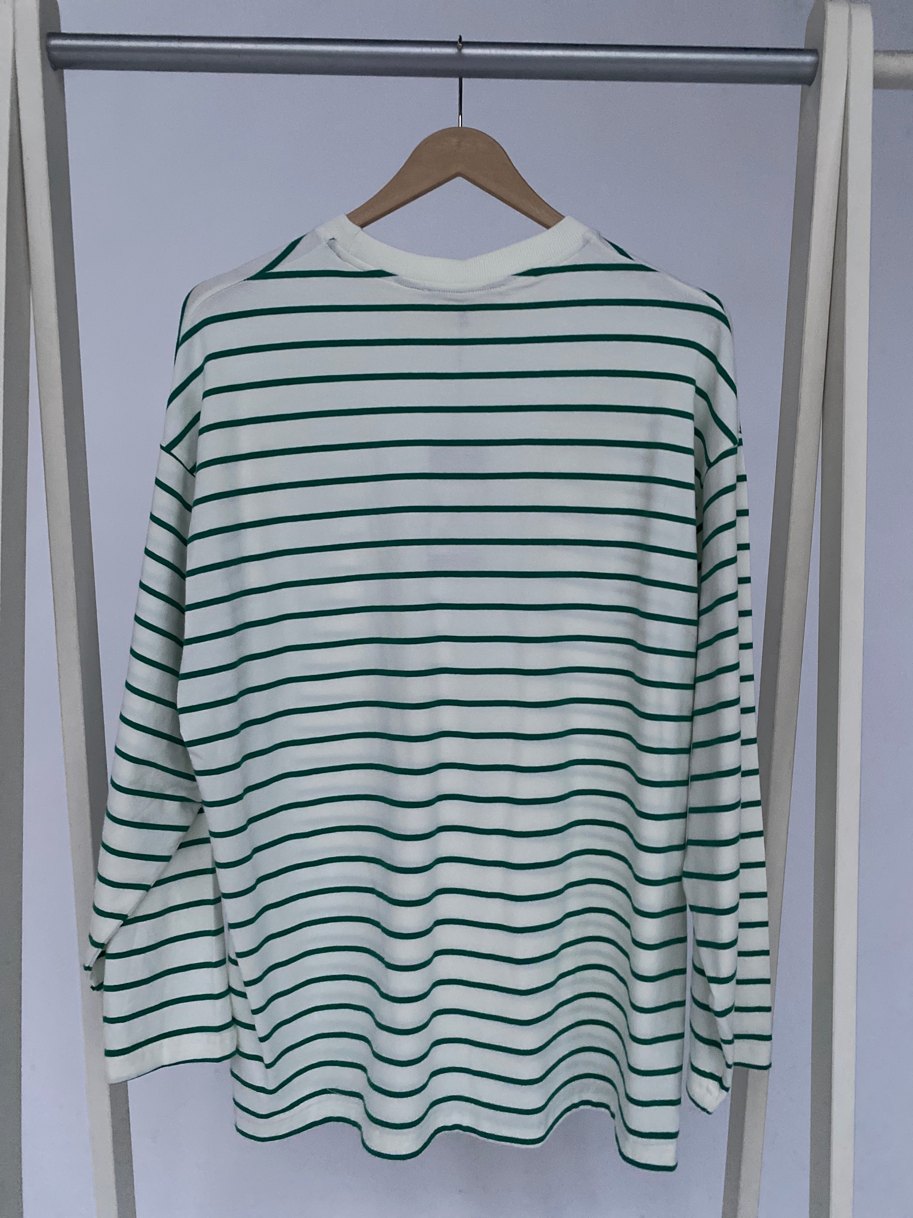 Oversize gestreifte Tunika