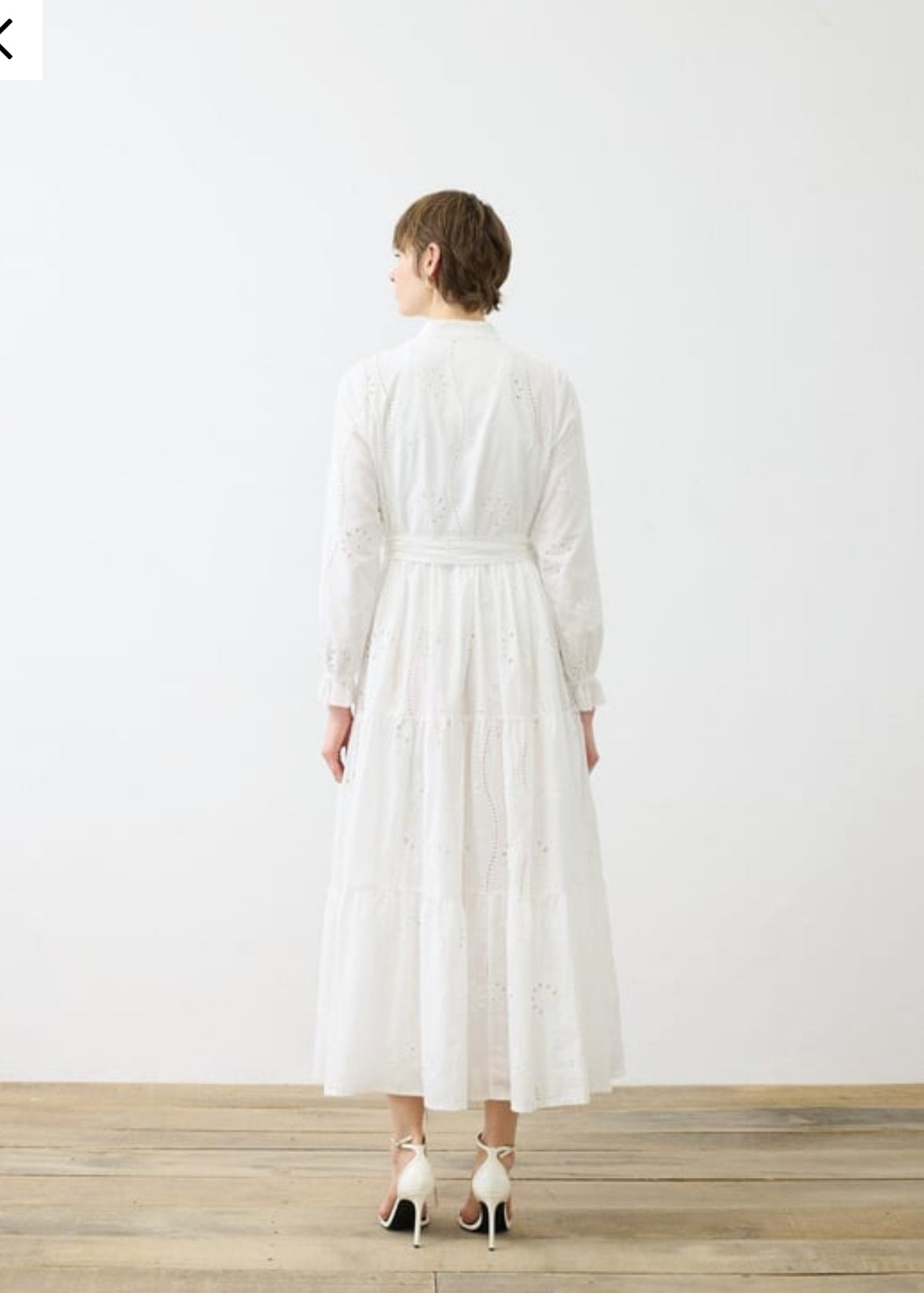 Luna Baumwolle Brode Kleid