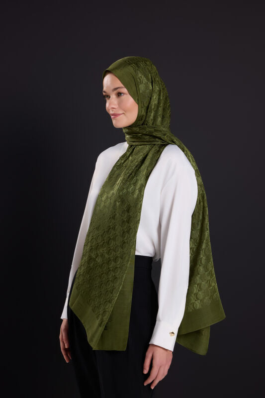 Imannoor Dama Logo Parlak Jakar Schal