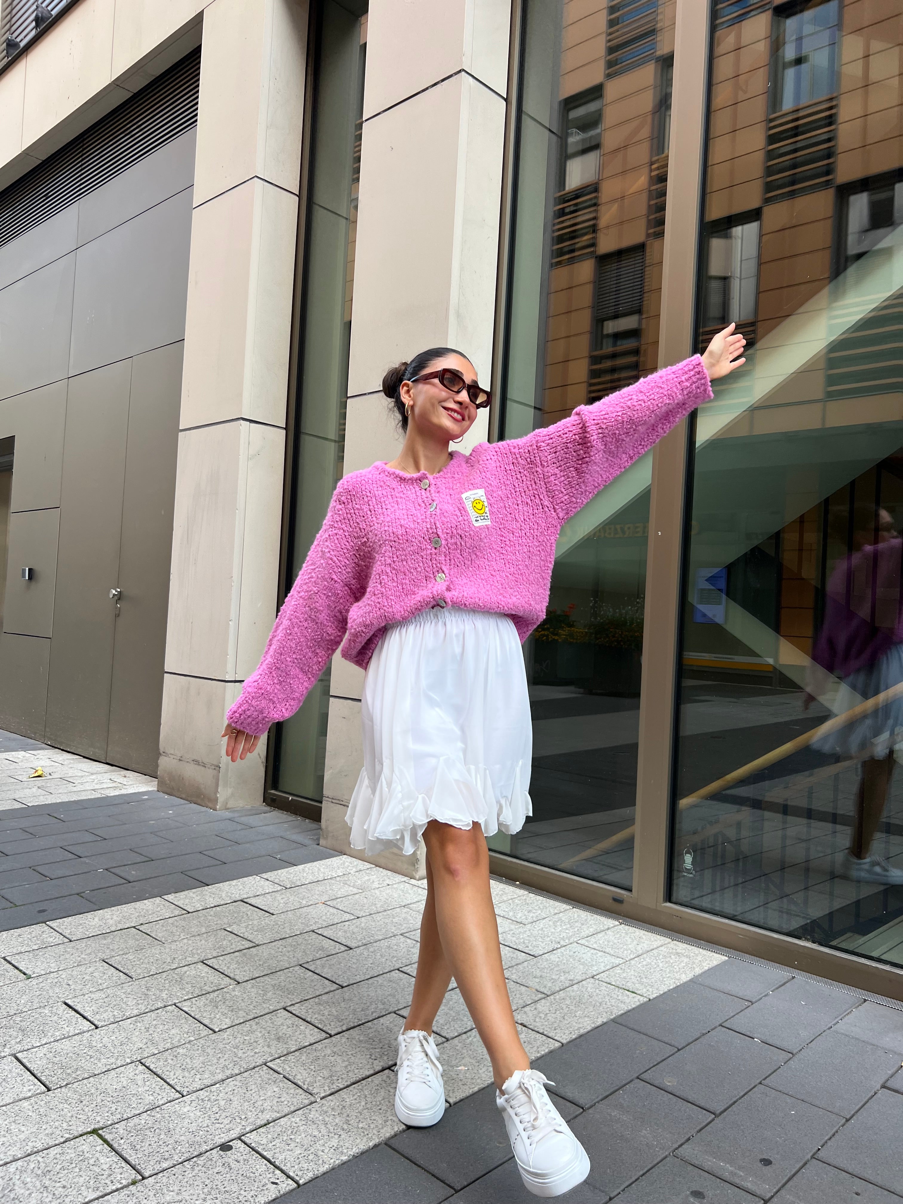 Smiley Cardigan
