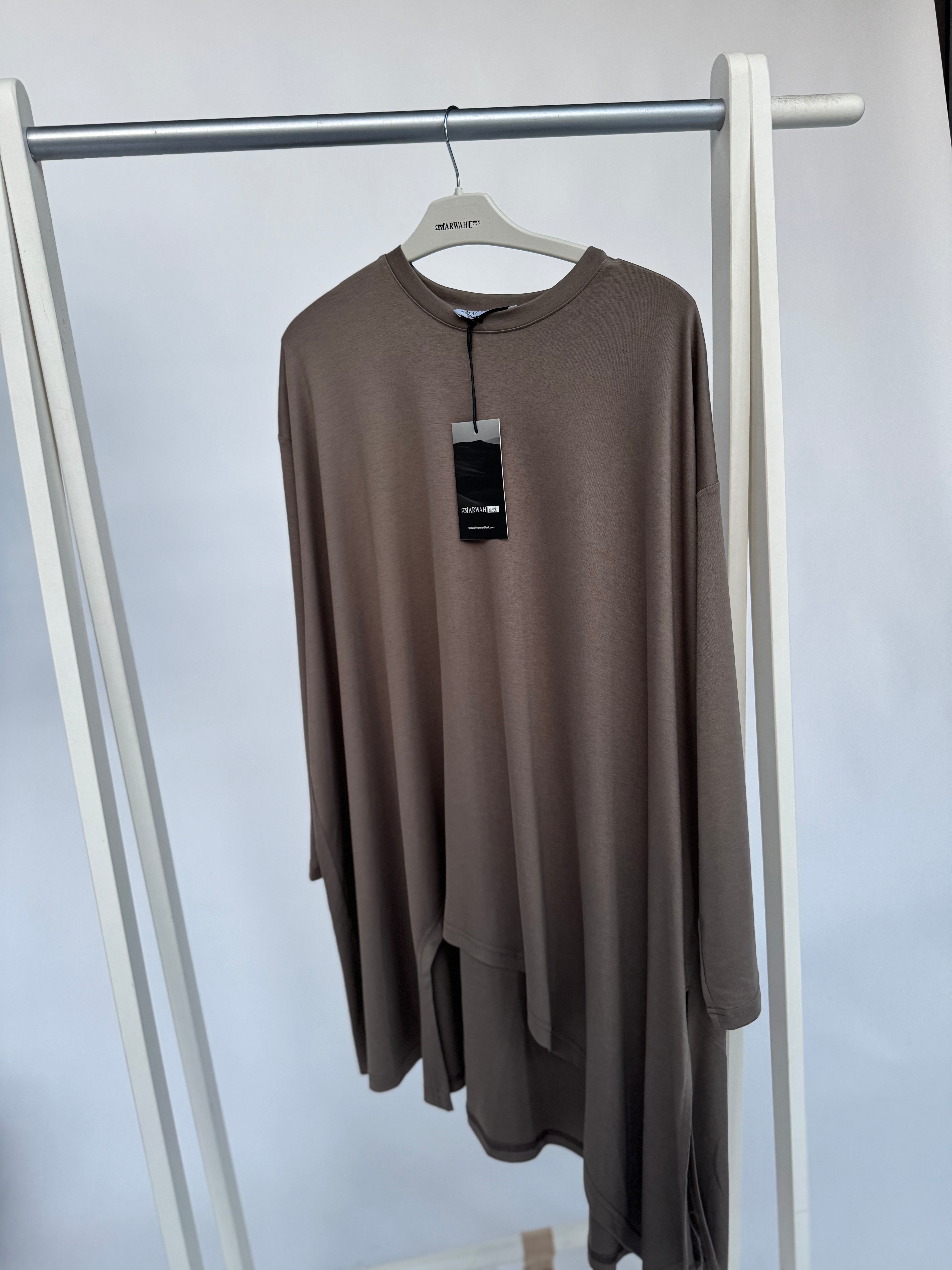 Almarwah Asymmetrische Basic Tunika 102254