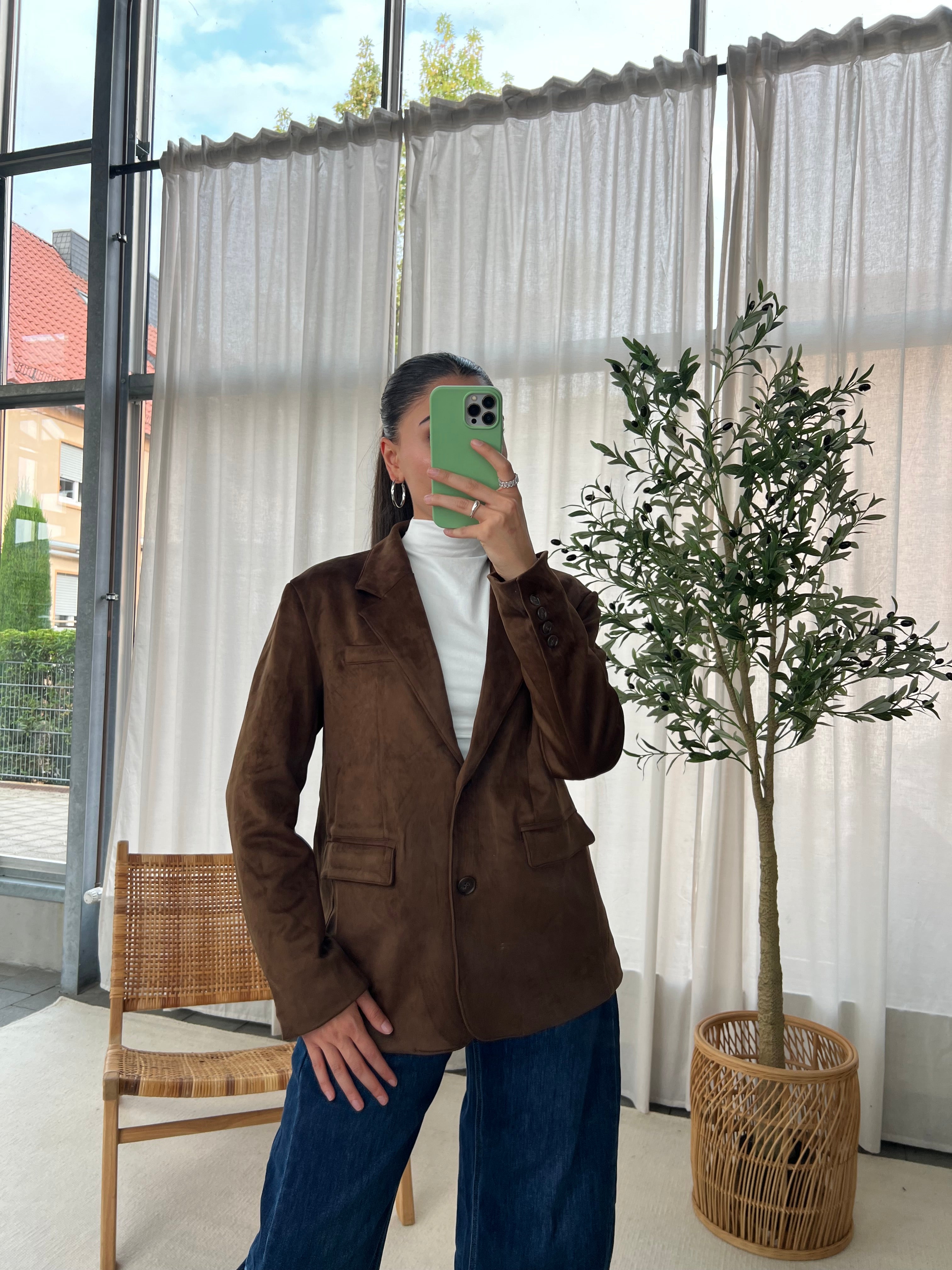 Blazer Premium Wildleder