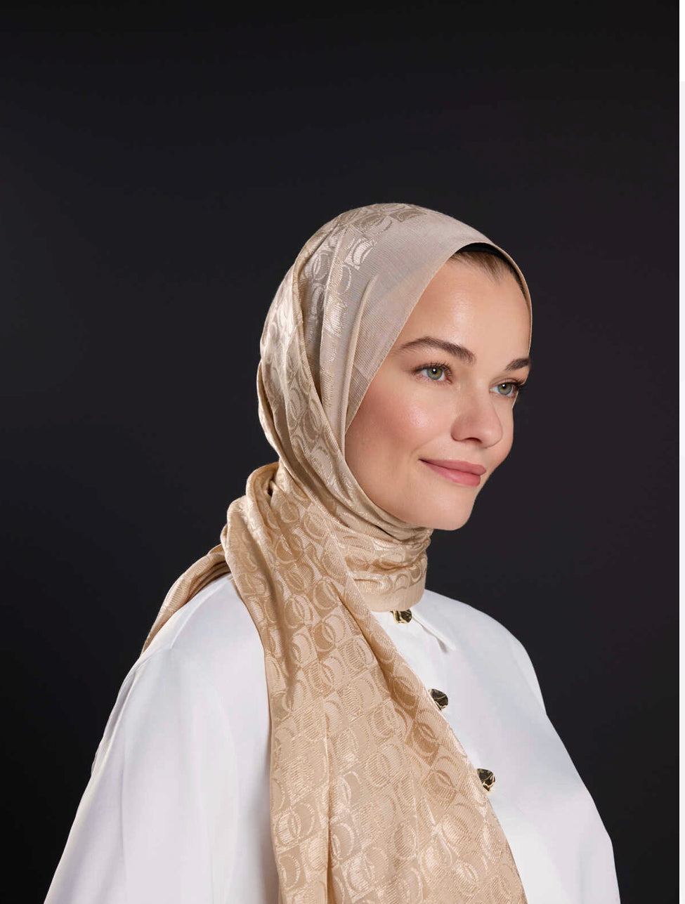 Imannoor Dama Logo Parlak Jakar Schal