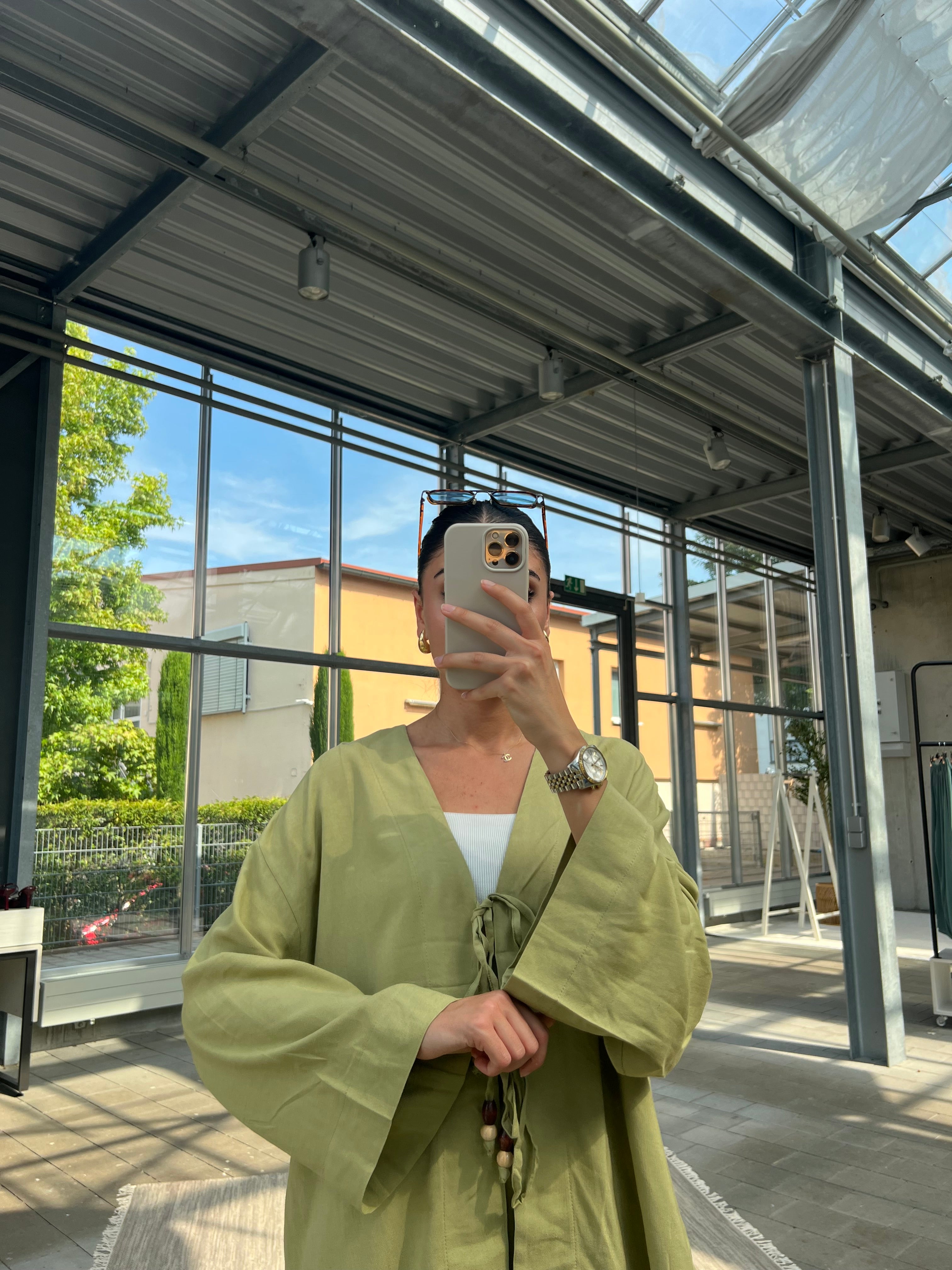 Kimono Set mit Bindebänder