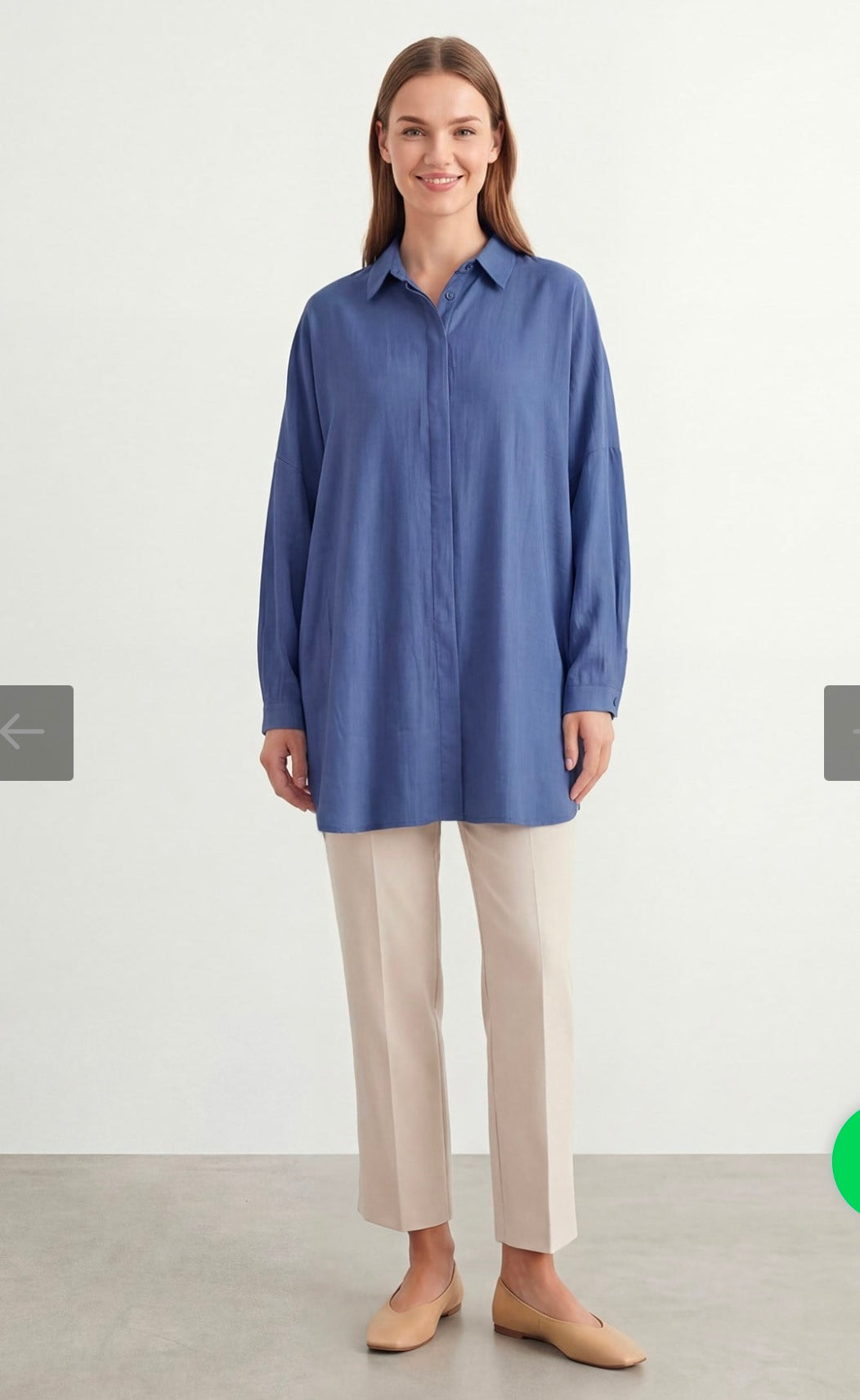 Elegante Oversize Bluse