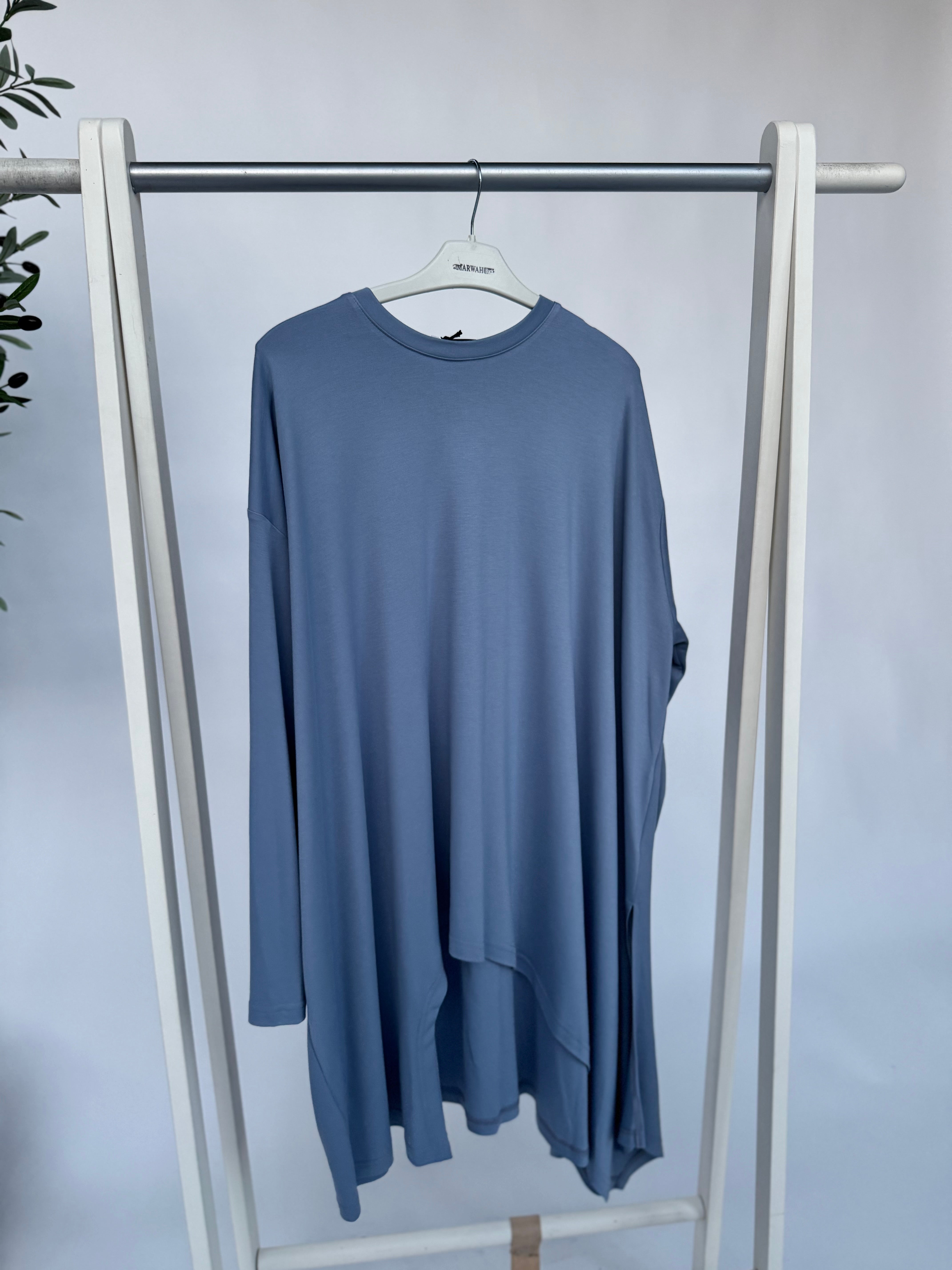 Almarwah Asymmetrische Basic Tunika 102254