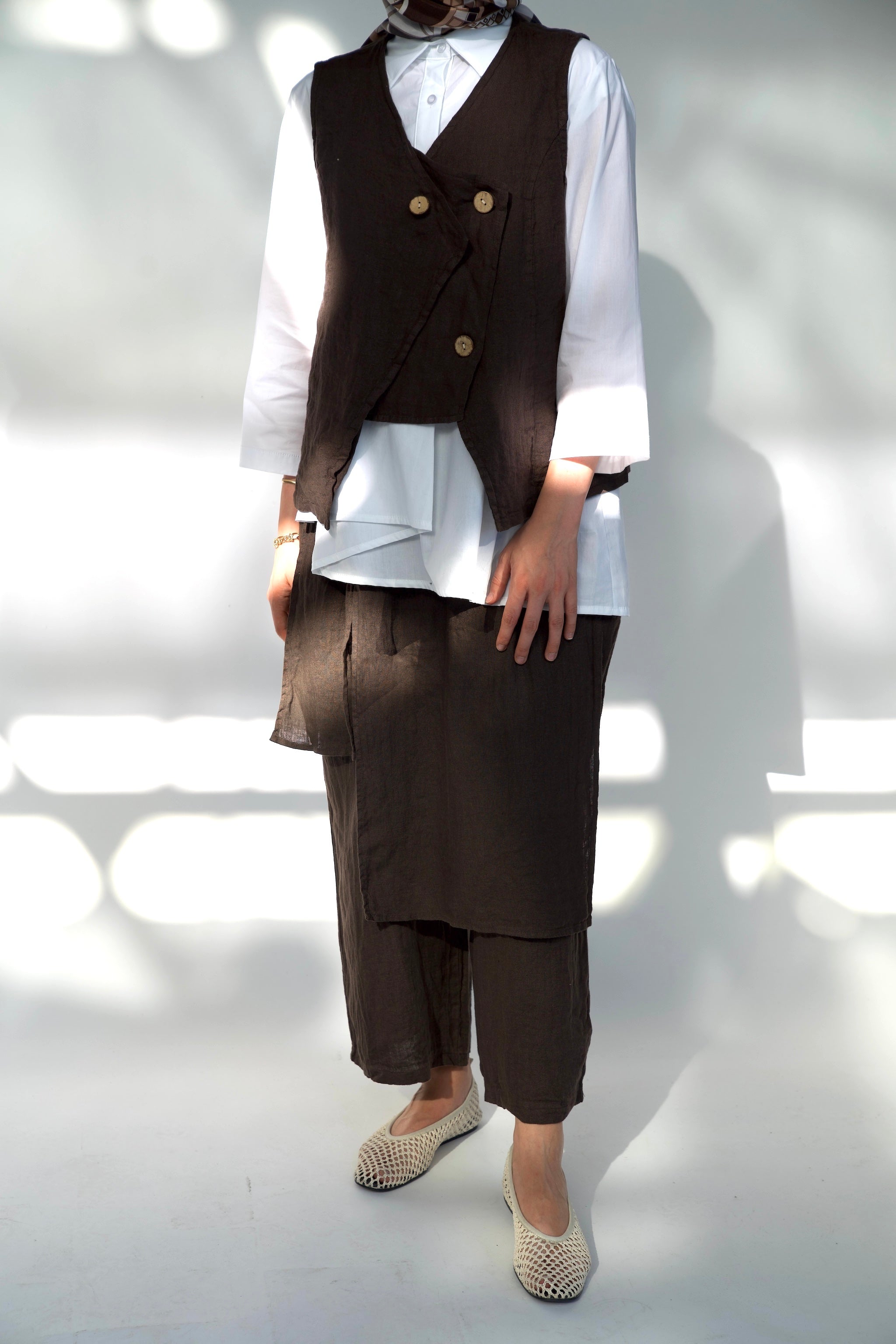 Haremshose Solea- Linen-Edition