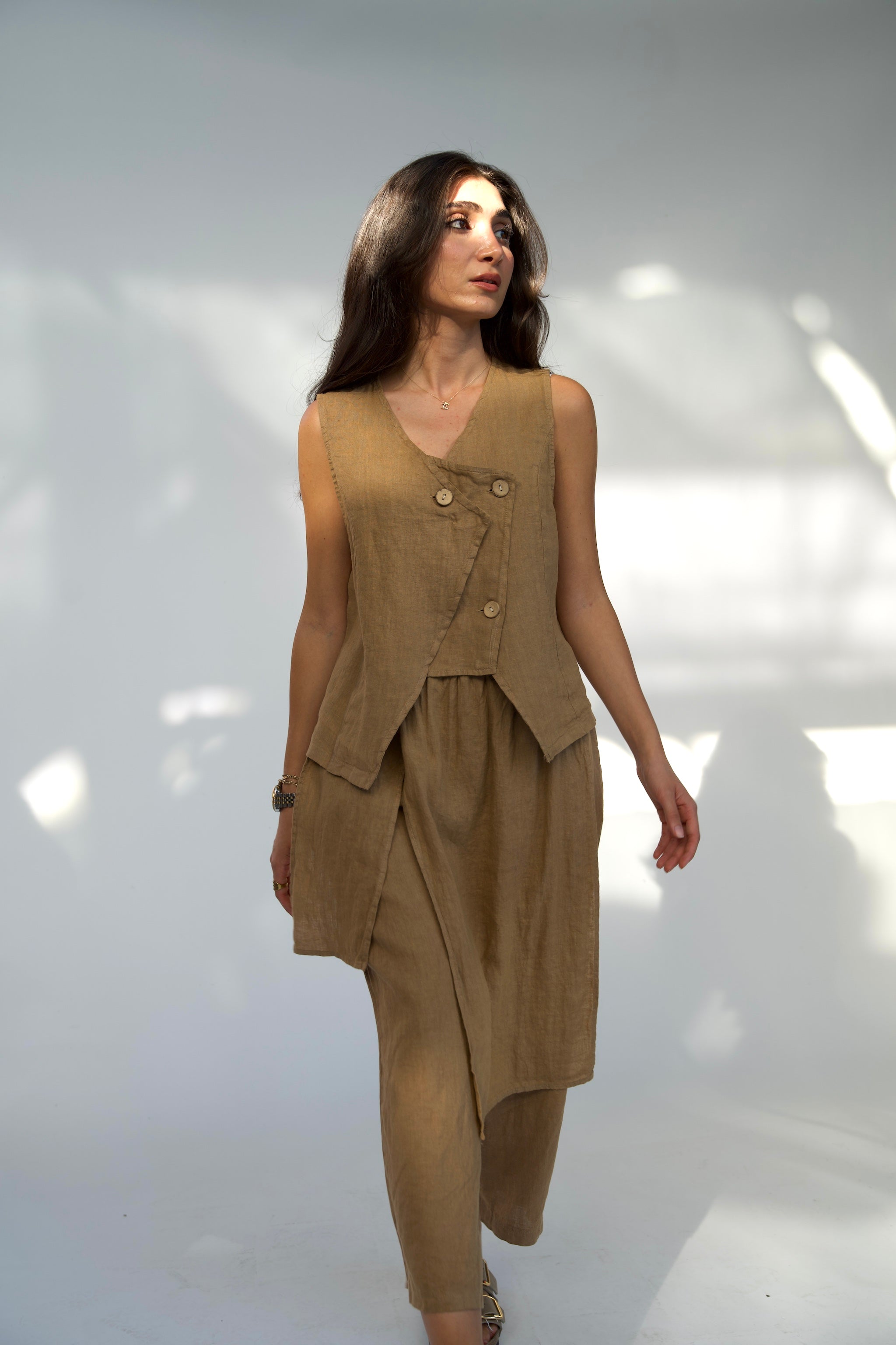 Haremshose Solea- Linen-Edition