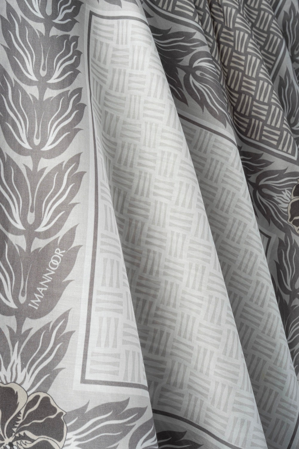 Imannoor Four Seasons Cotton Floş Schal