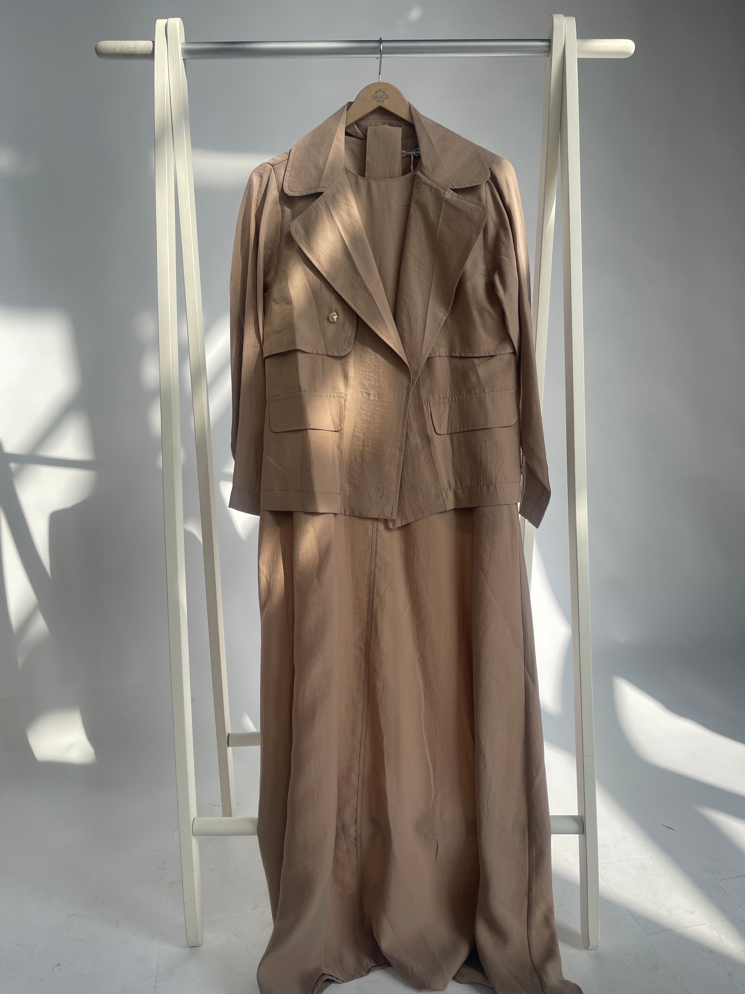 Zweiteiler Kleid mit Jacke