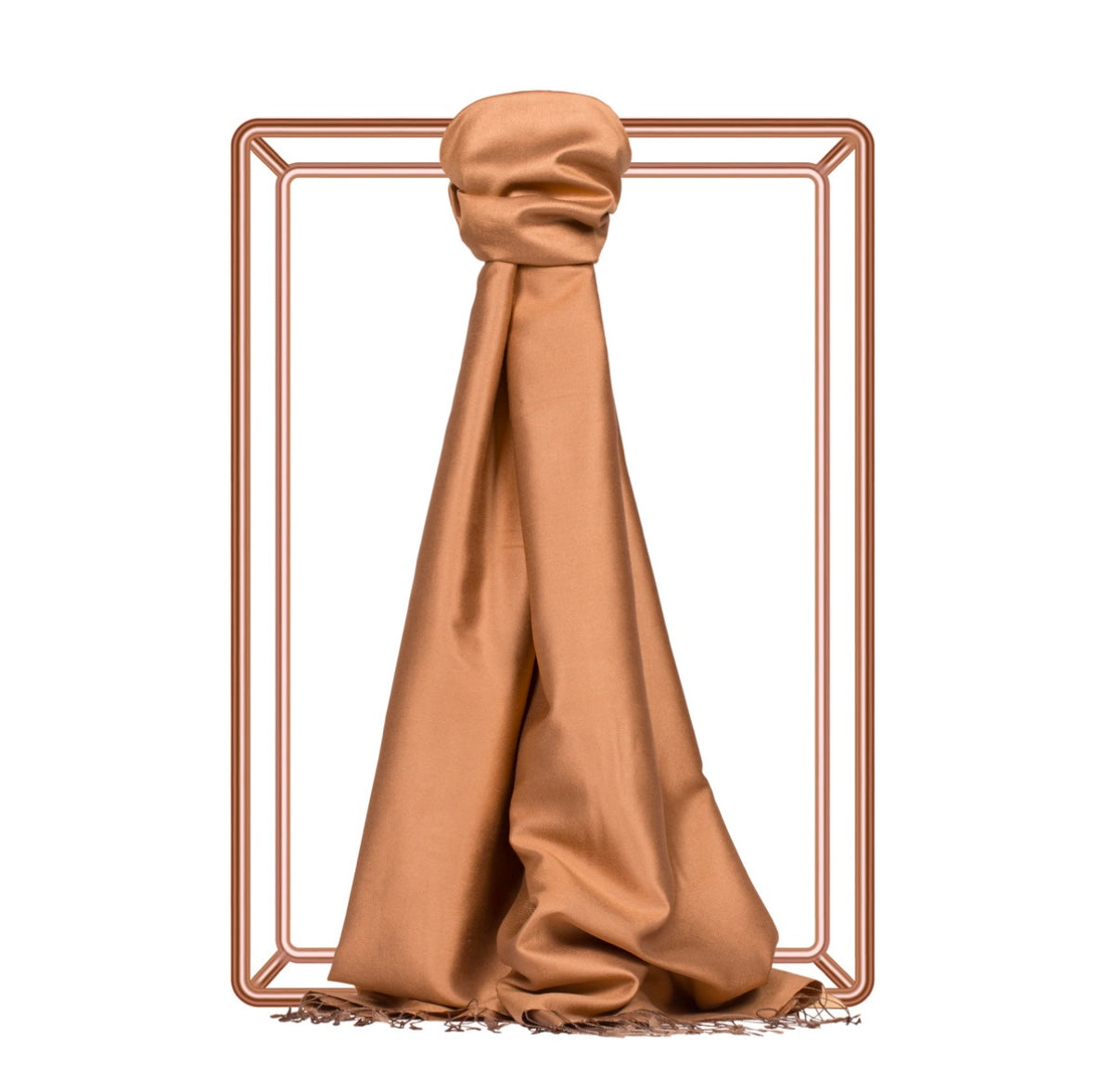 Ipekevi Seidenschal in Honig