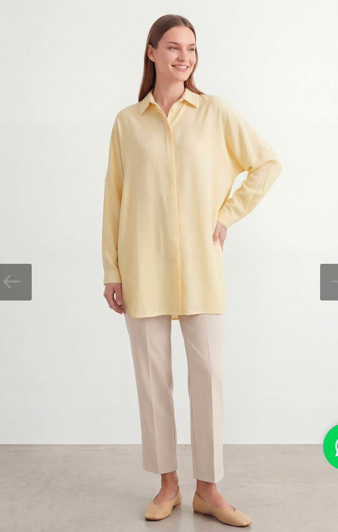 Elegante Oversize Bluse