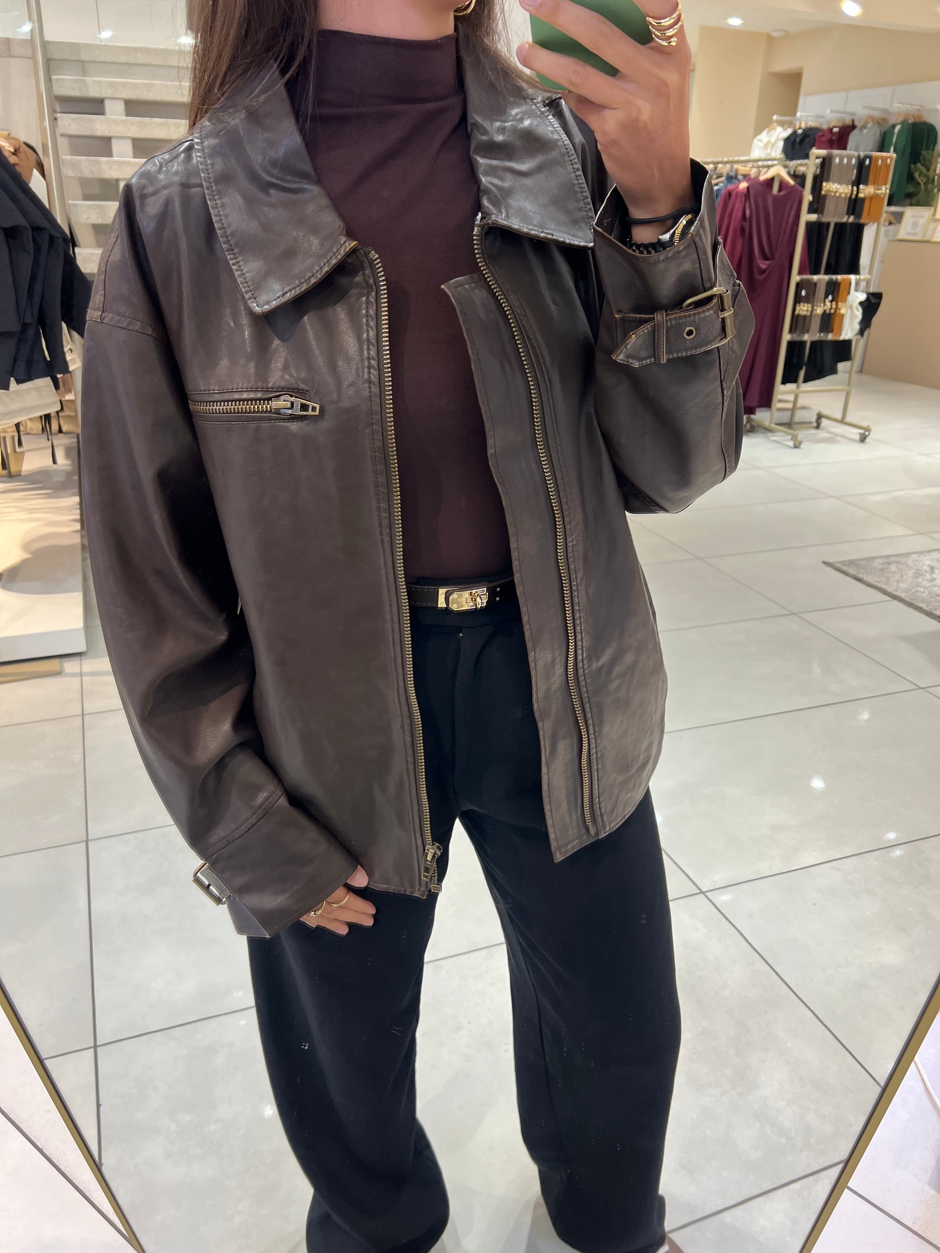 Jacke Leather Jacket