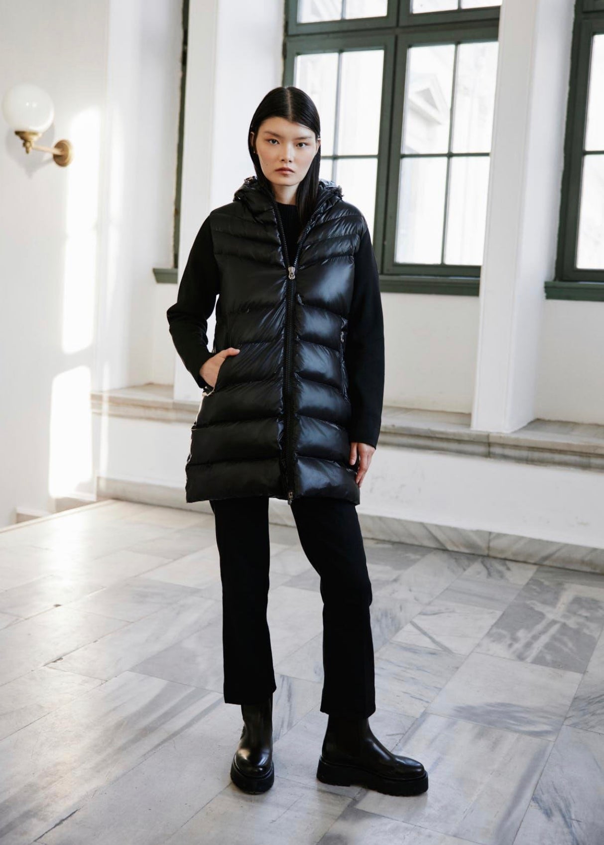 Monaco jacket in black