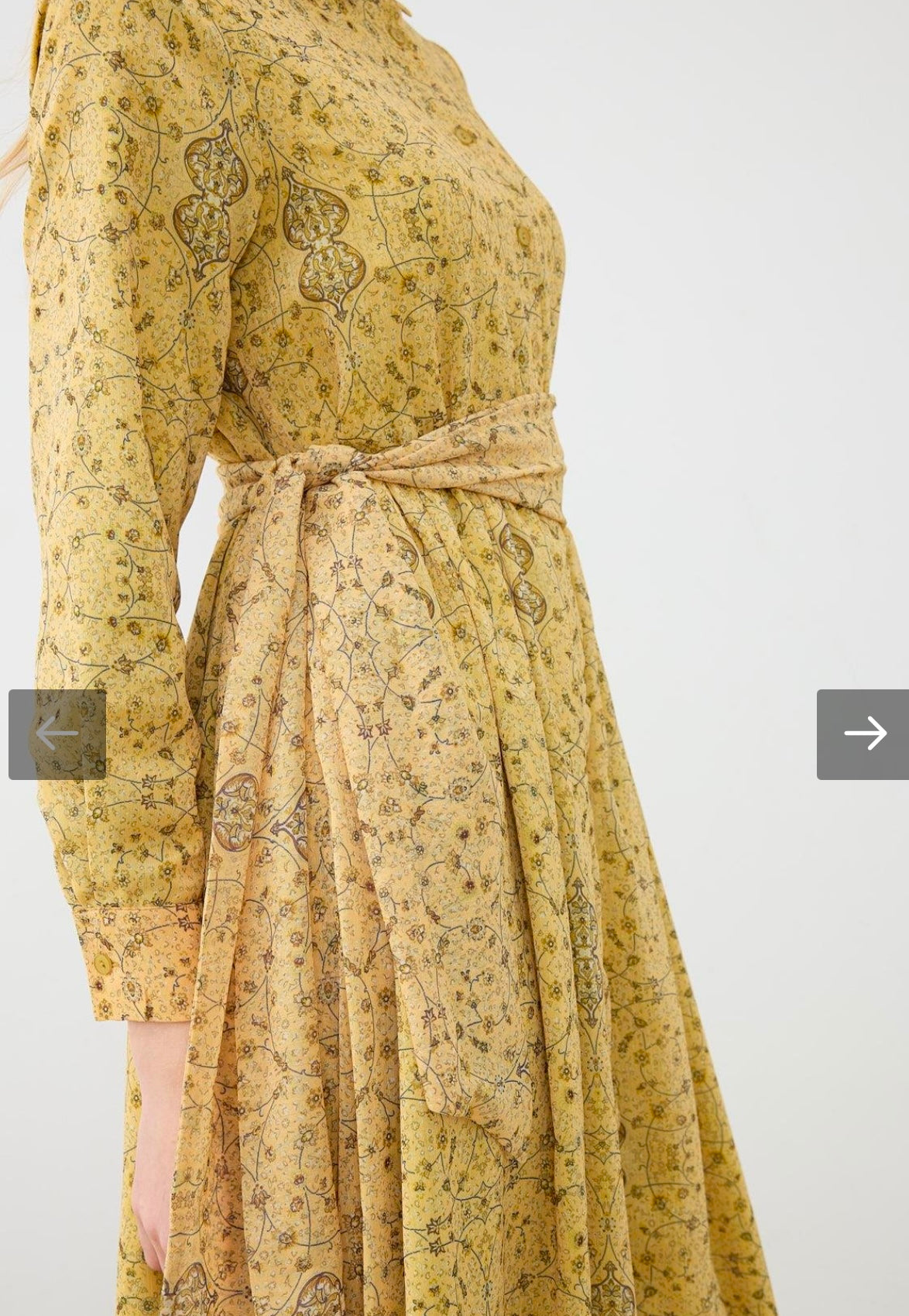 Spring Chiffon Kleid