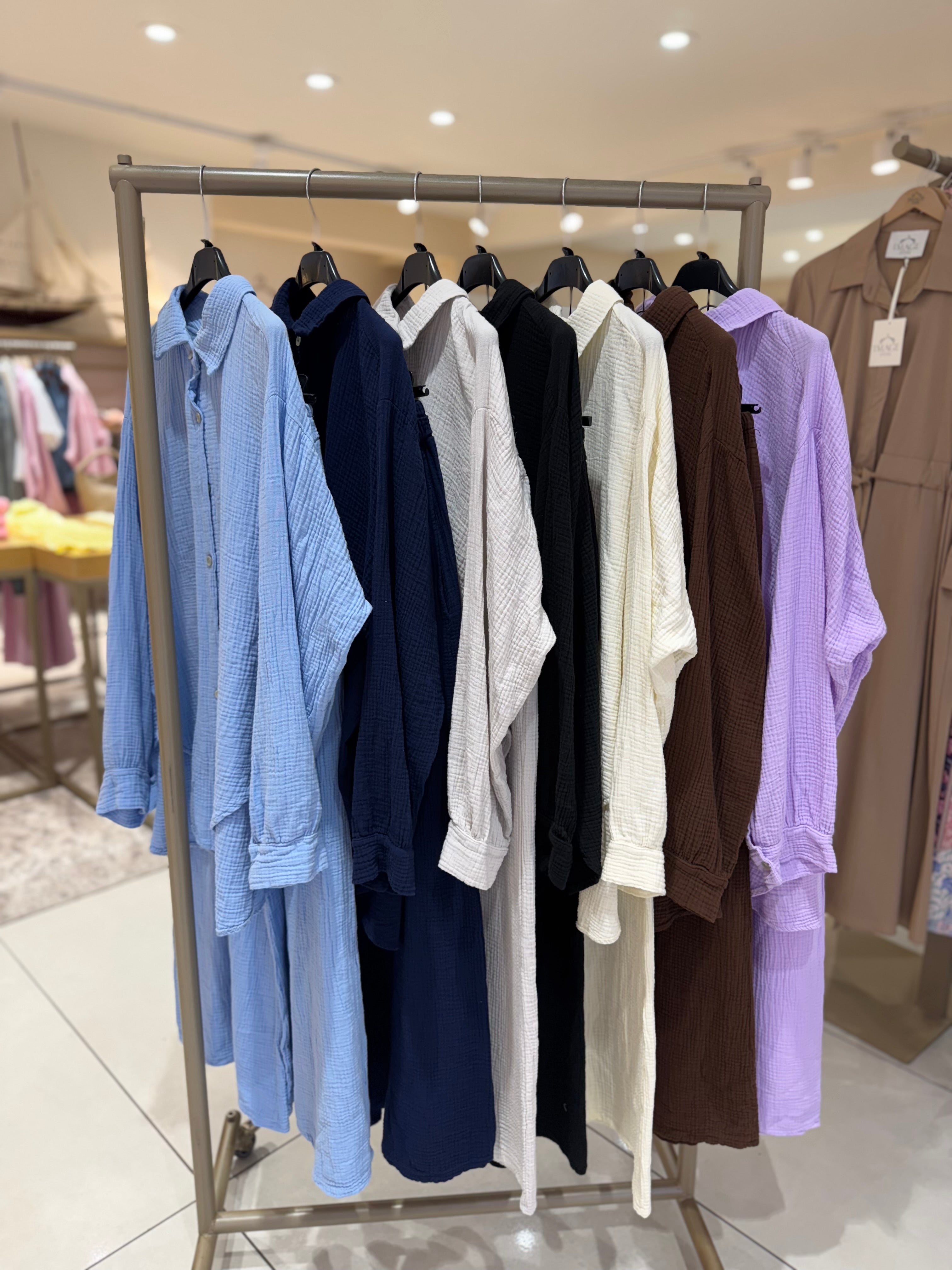 Soft Touch set Musselin